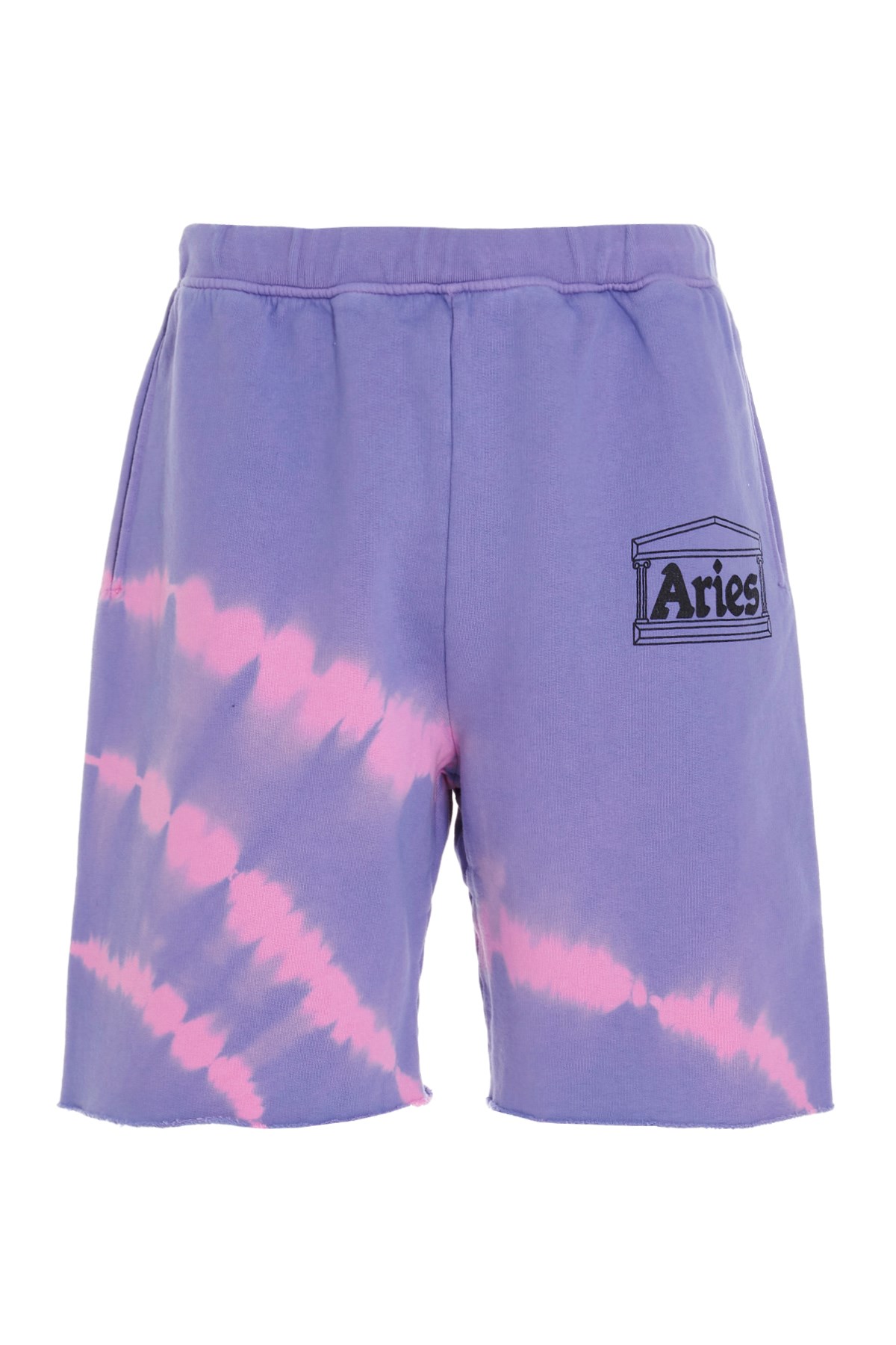ARIES Tie Dye Temple' Bermuda Shorts