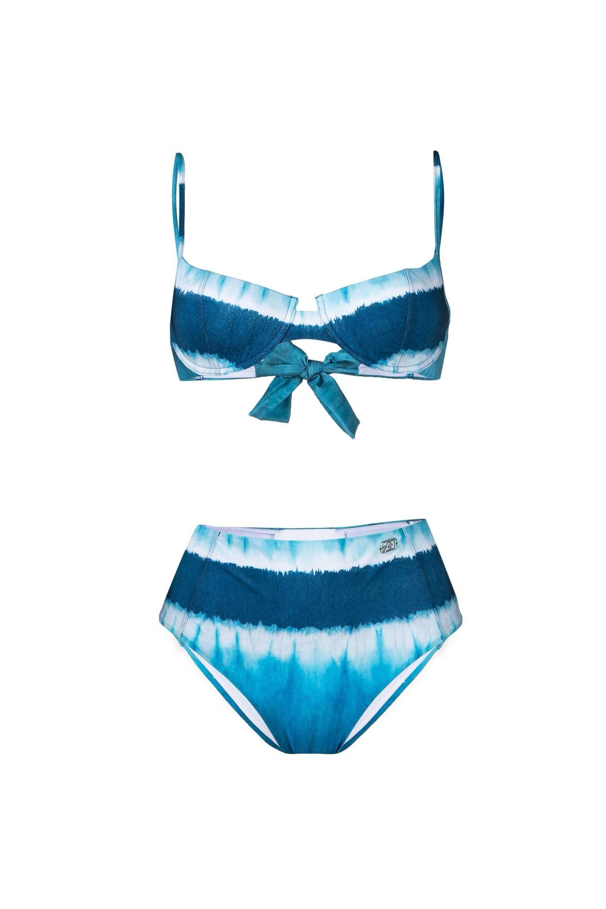 ALBERTA FERRETTI Caspule I Love Summer Tie-Dye Bikini