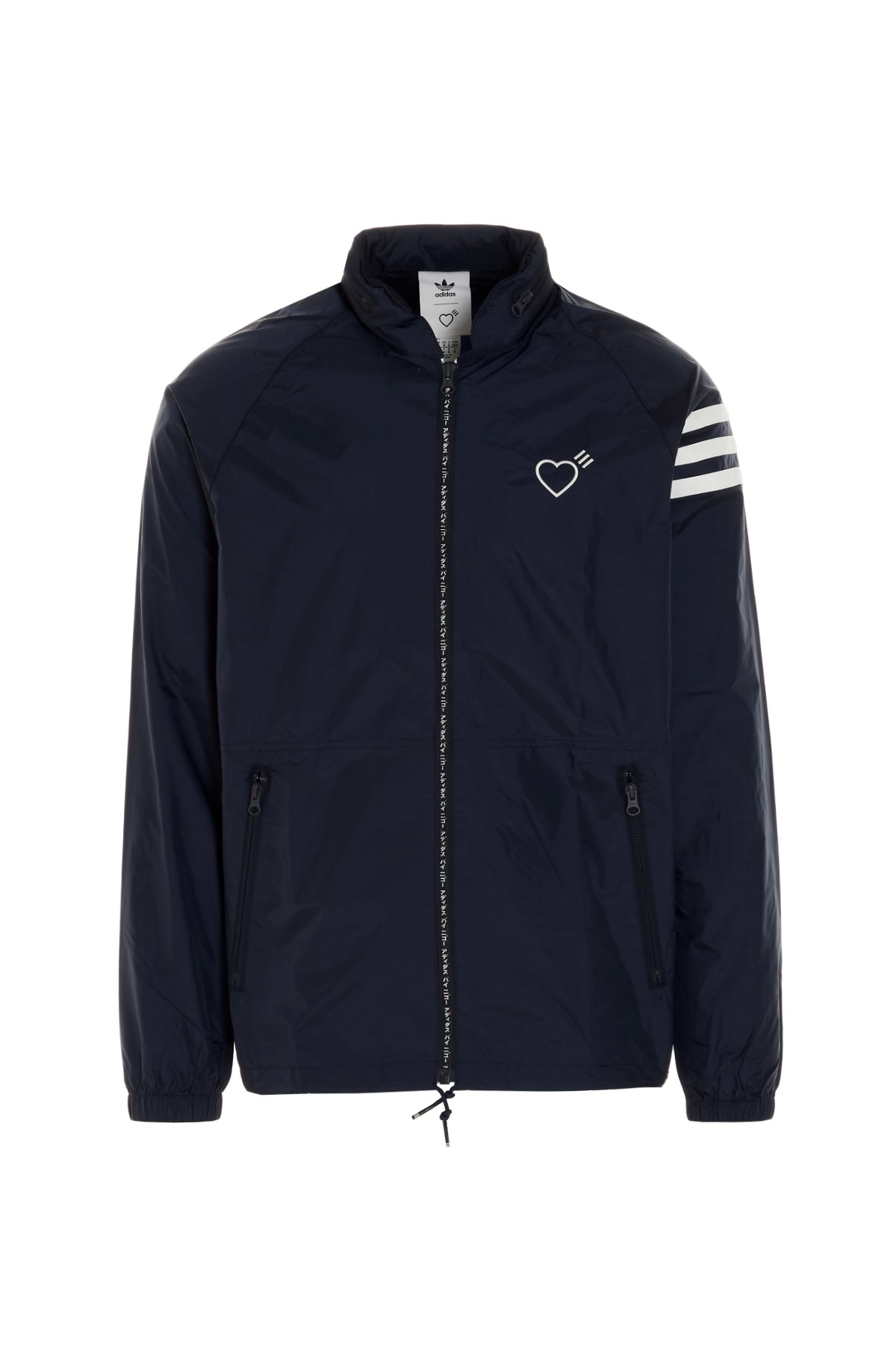 ADIDAS STATEMENT Adidas Statement ‘Windbreaker Hm’ Hooded Jacket In Co