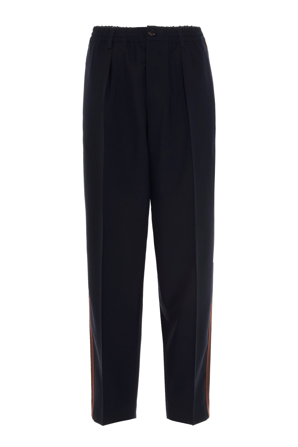 MARNI Virgin Wool Trousers With Side Band