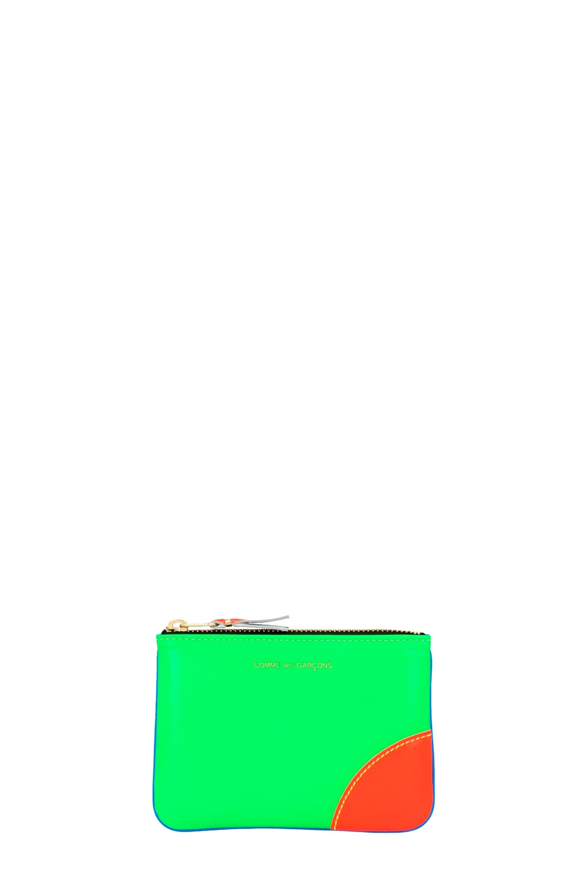 COMME DES GARÇONS WALLET 'Super Fluo Leather Line' Card Holder