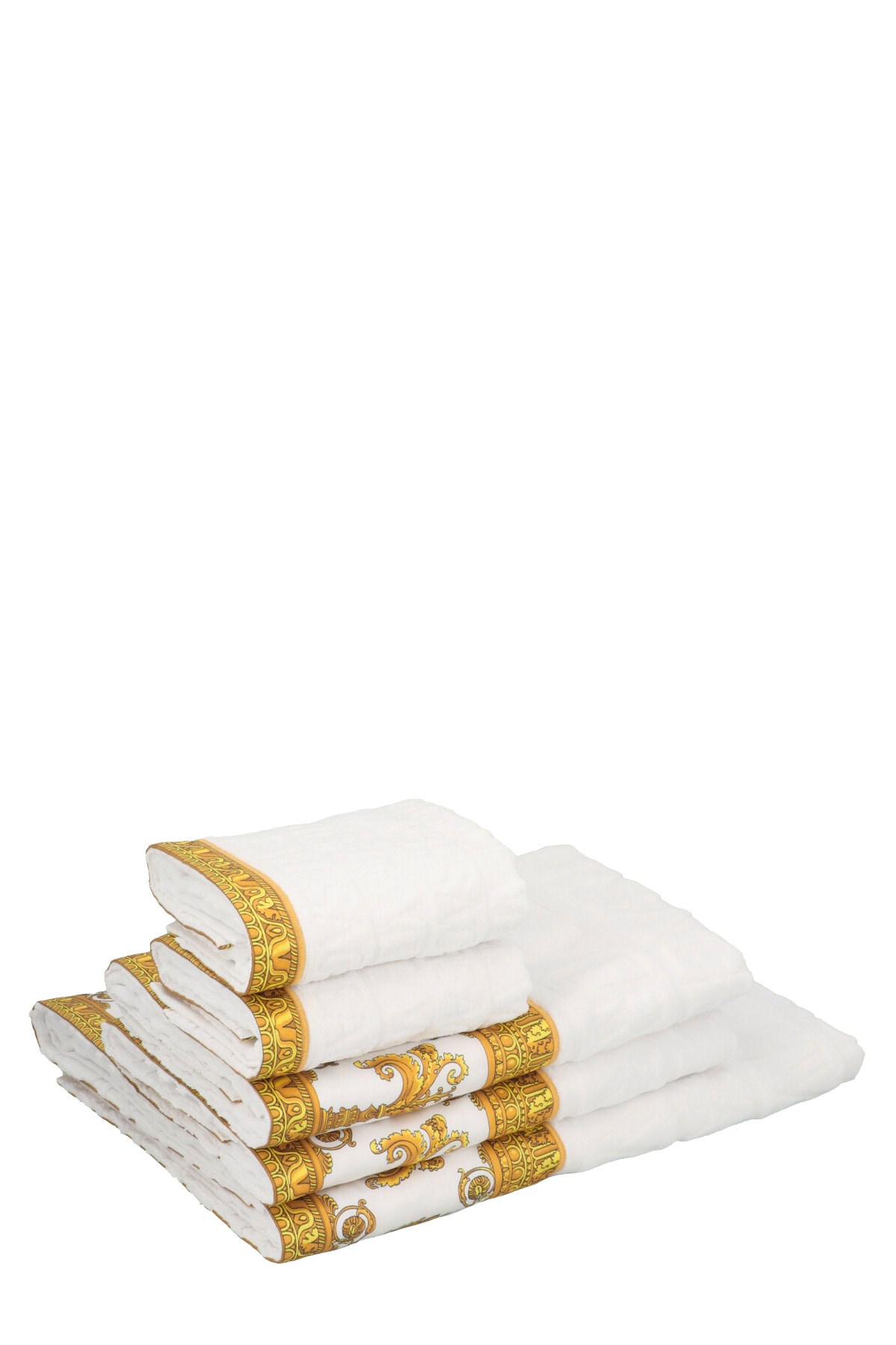 Versace Home Towel Set In White