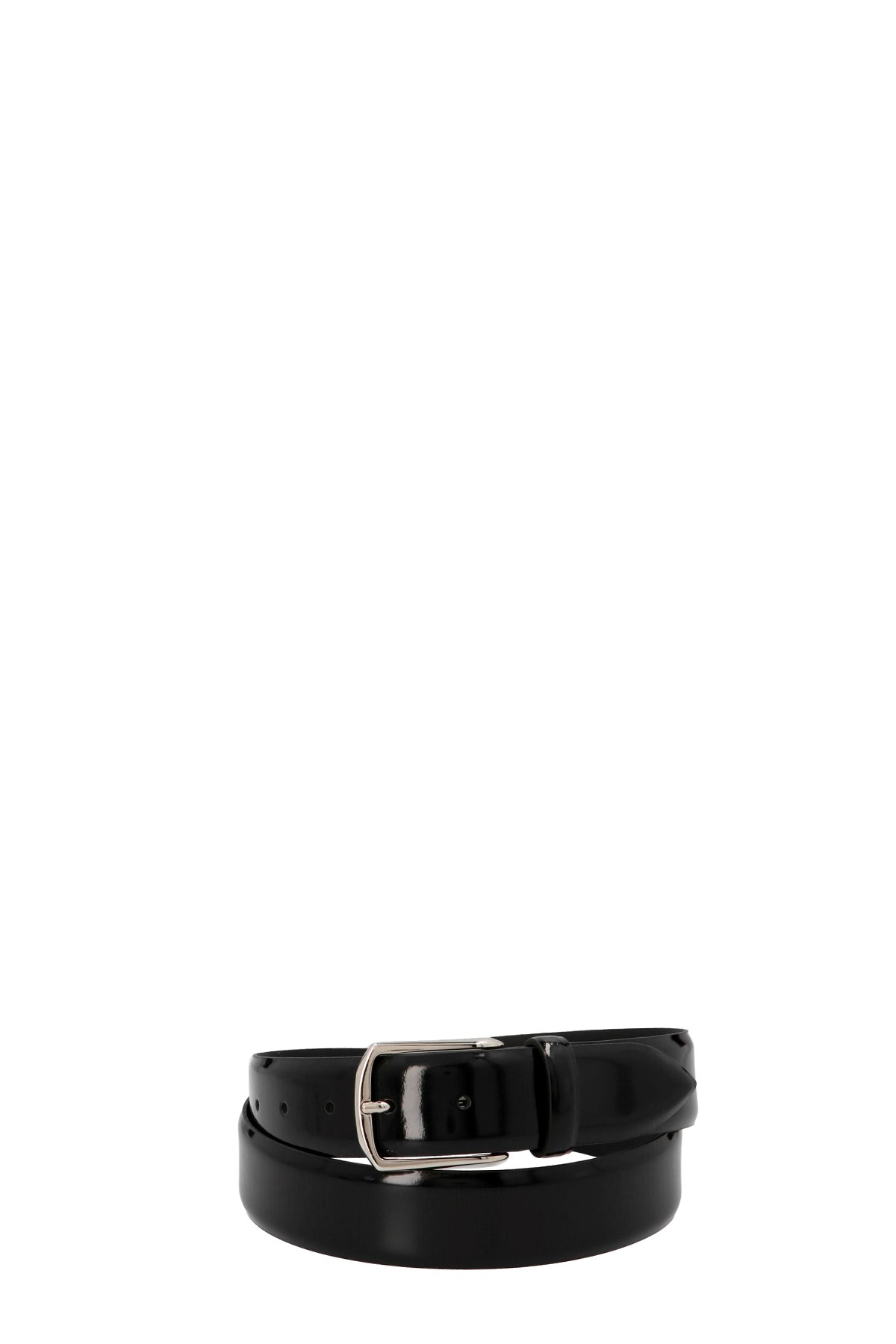 ANDREA D'AMICO Polished Leather Belt