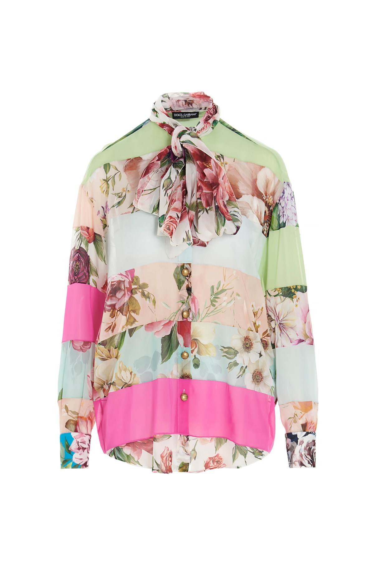 DOLCE & GABBANA Floral Silk Shirt