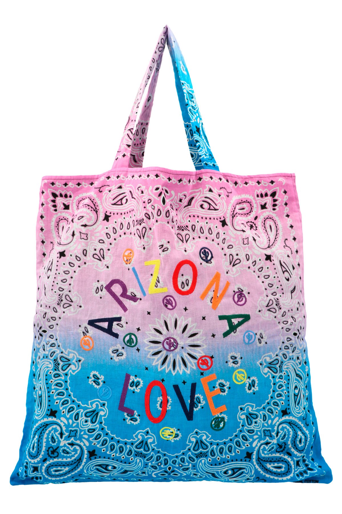 ARIZONA LOVE Shoppingtasche Mit Bandana-Muster Und Logo