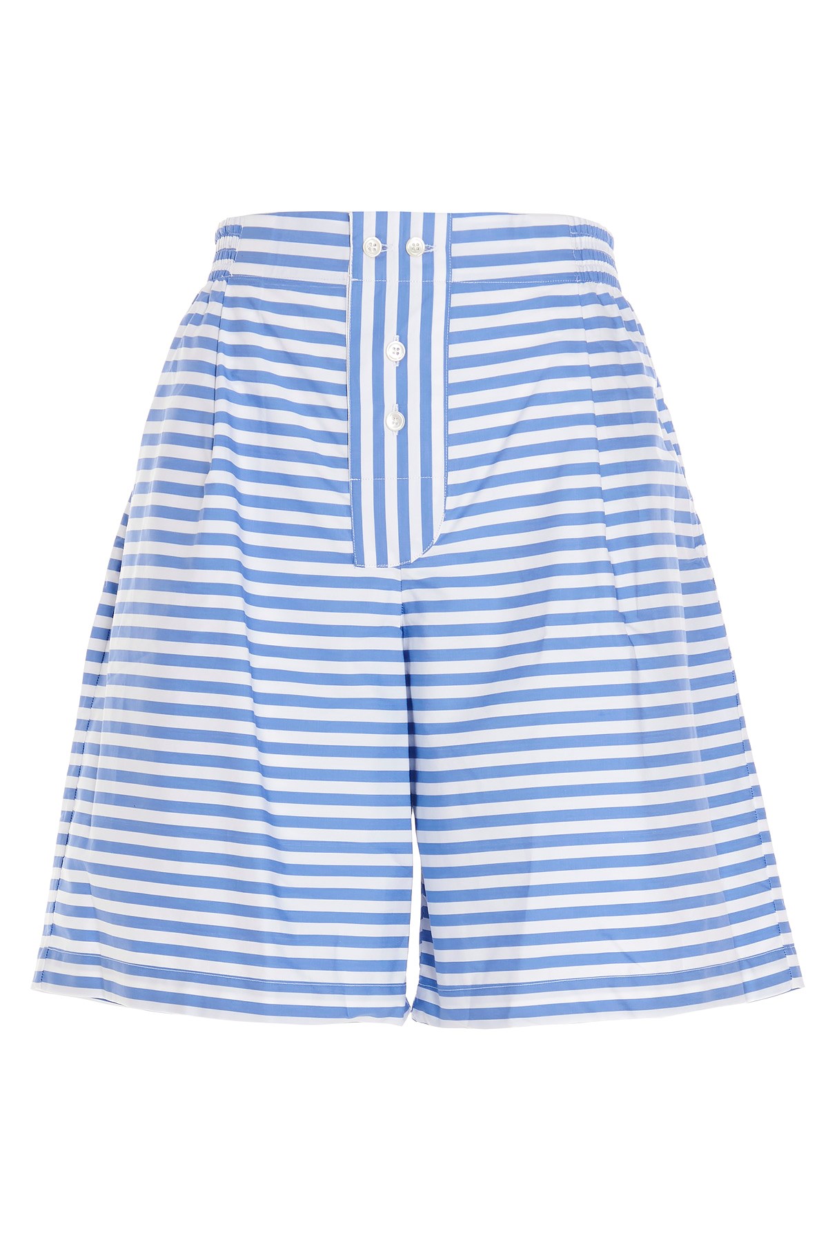 SEBLINE Striped Bermuda Shorts