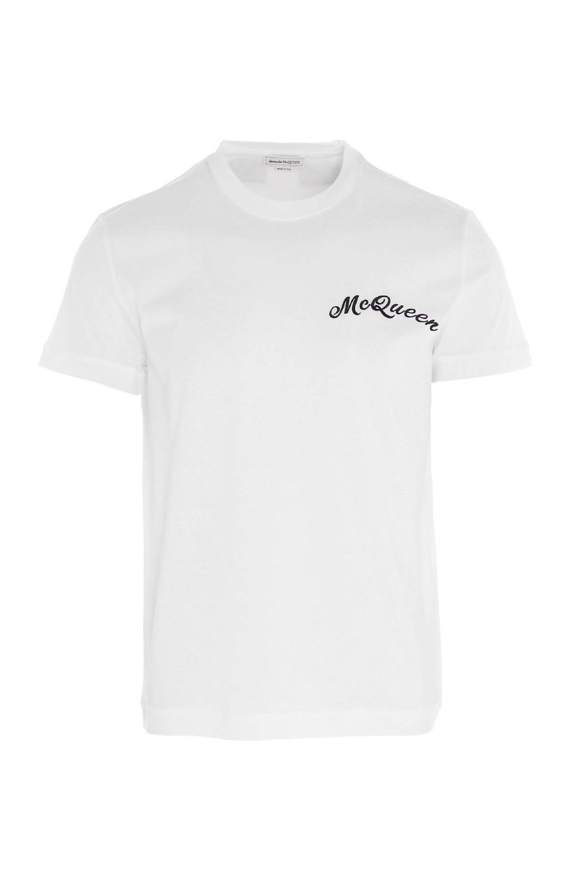 ALEXANDER MCQUEEN T-Shirt Mit Logostickerei