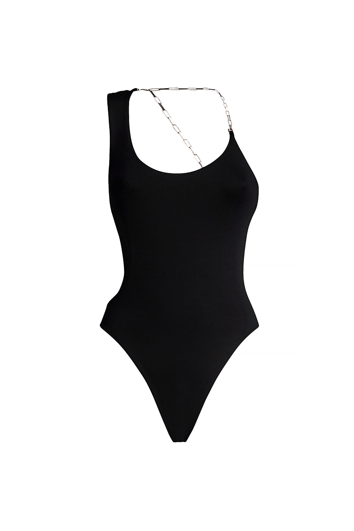 THE ATTICO Beachwear Capsule Chain Detail One-Piece Swimsuit