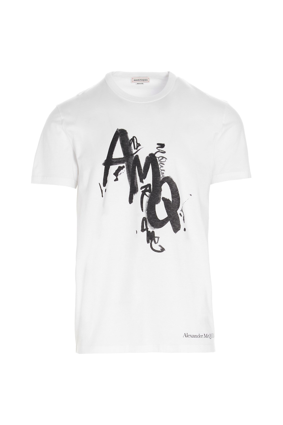 ALEXANDER MCQUEEN 'Painted Amq' T-Shirt