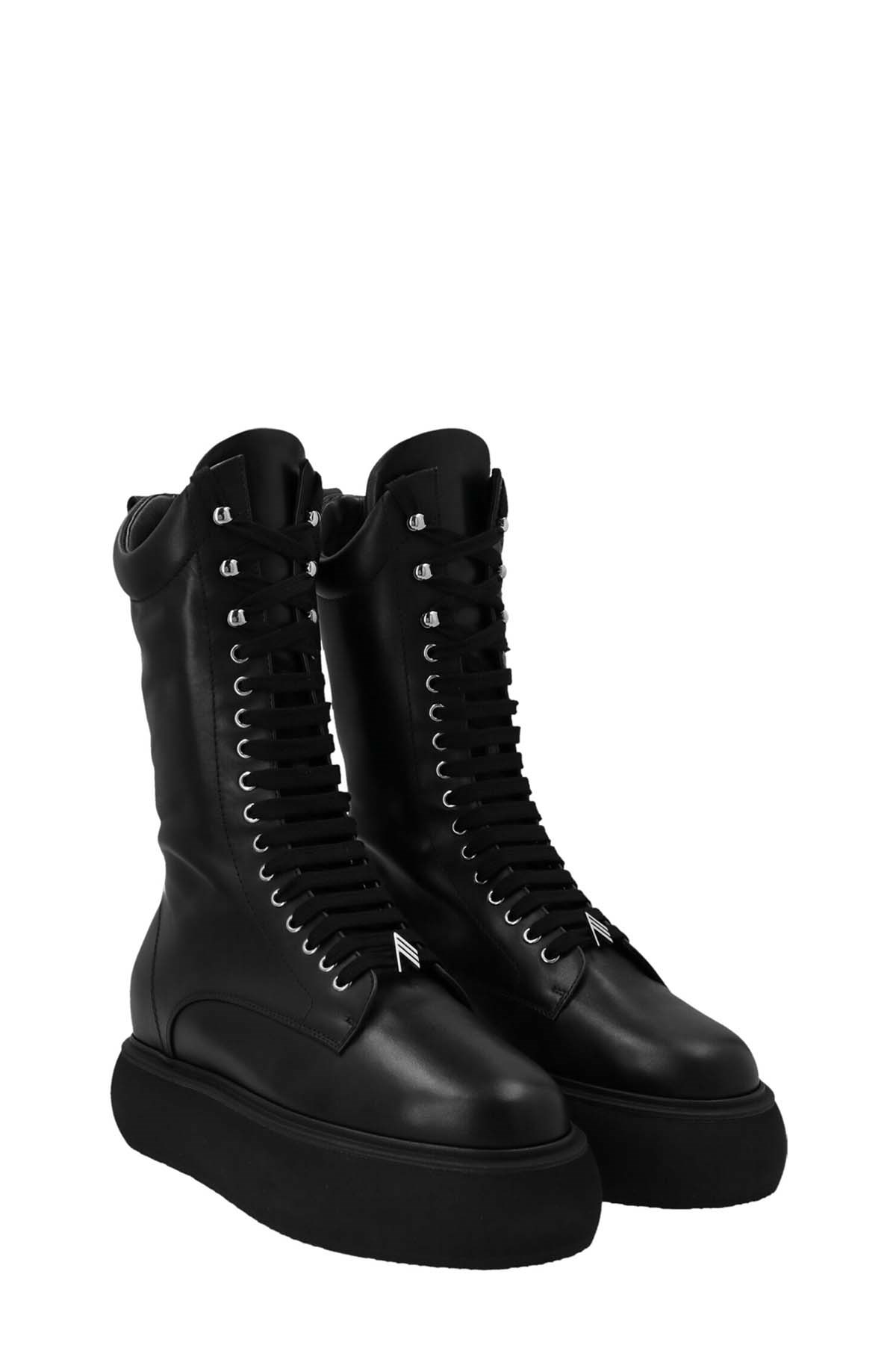 THE ATTICO 'Selene’ Combat Boots