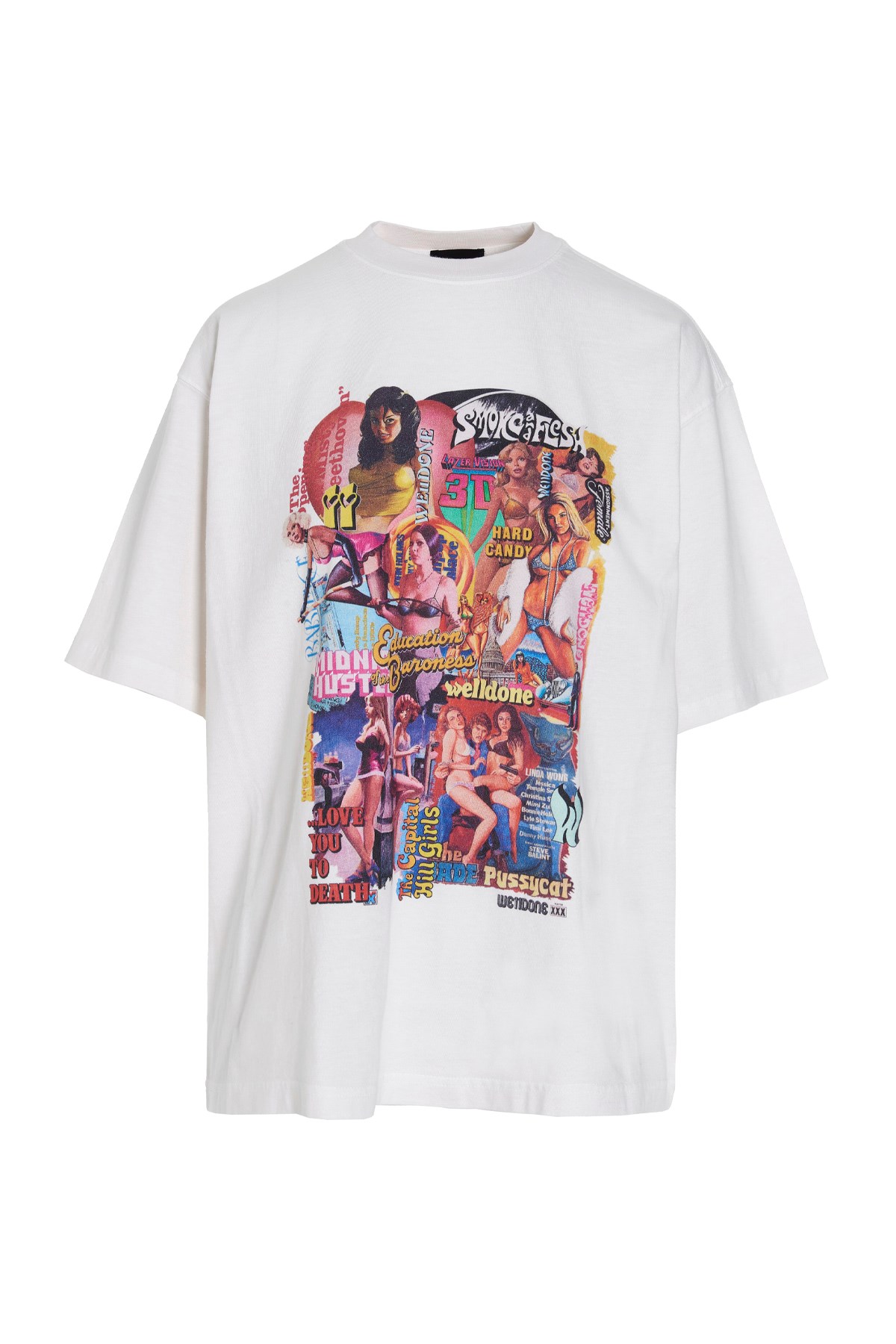 WE11DONE 'New Movie Collage' Unisex T-Shirt