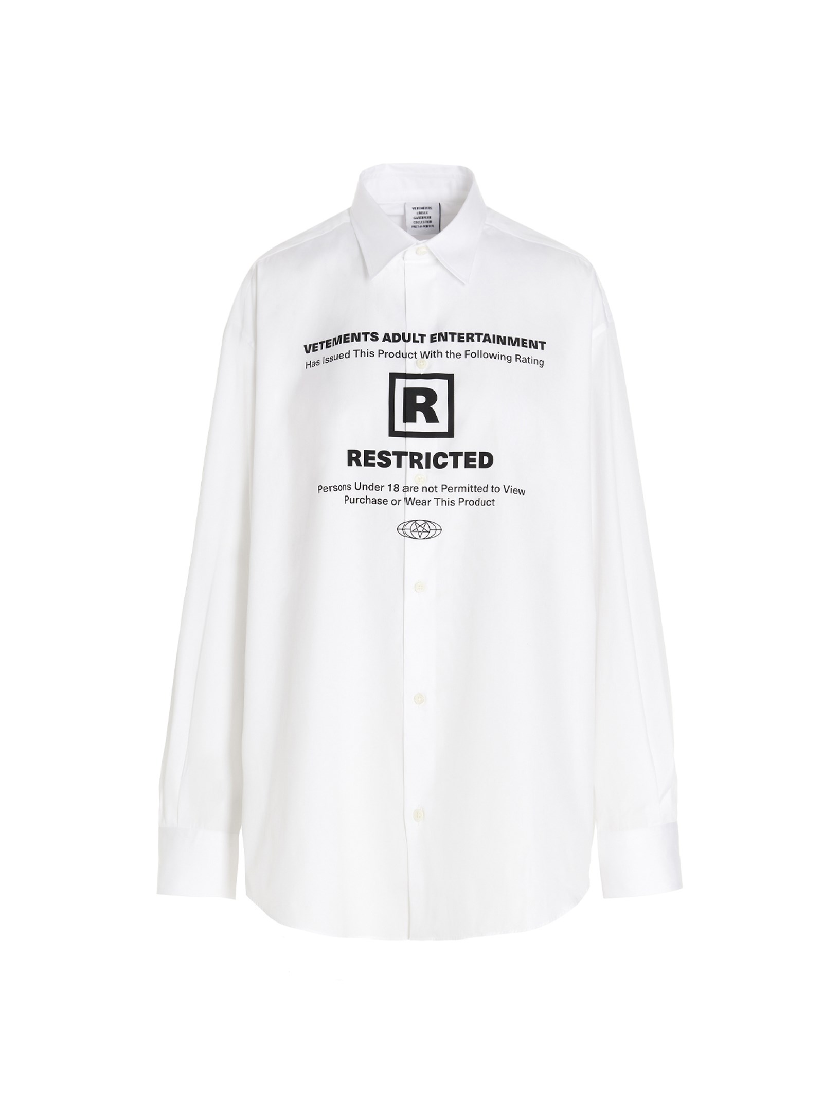 '18+ Restricted’ shirt