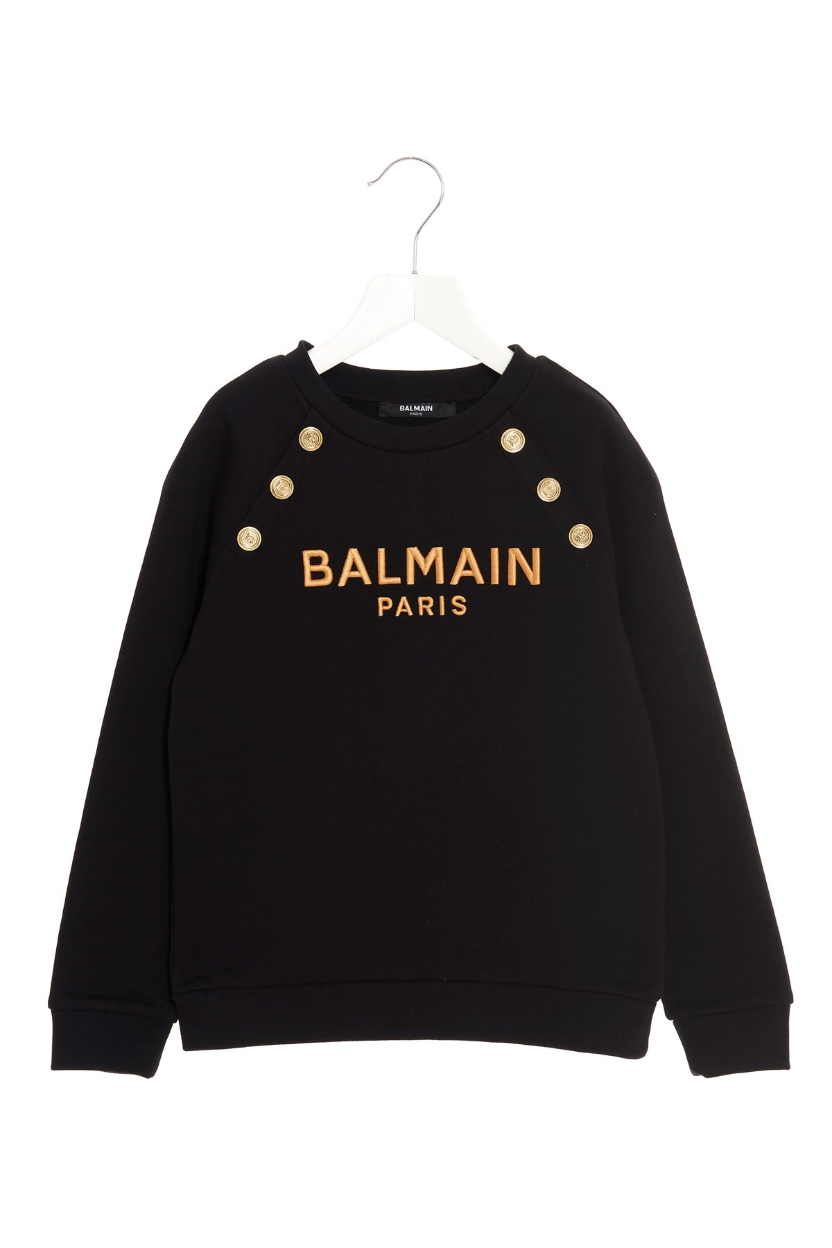 BALMAIN KIDS Logo Embroidery Sweatshirt