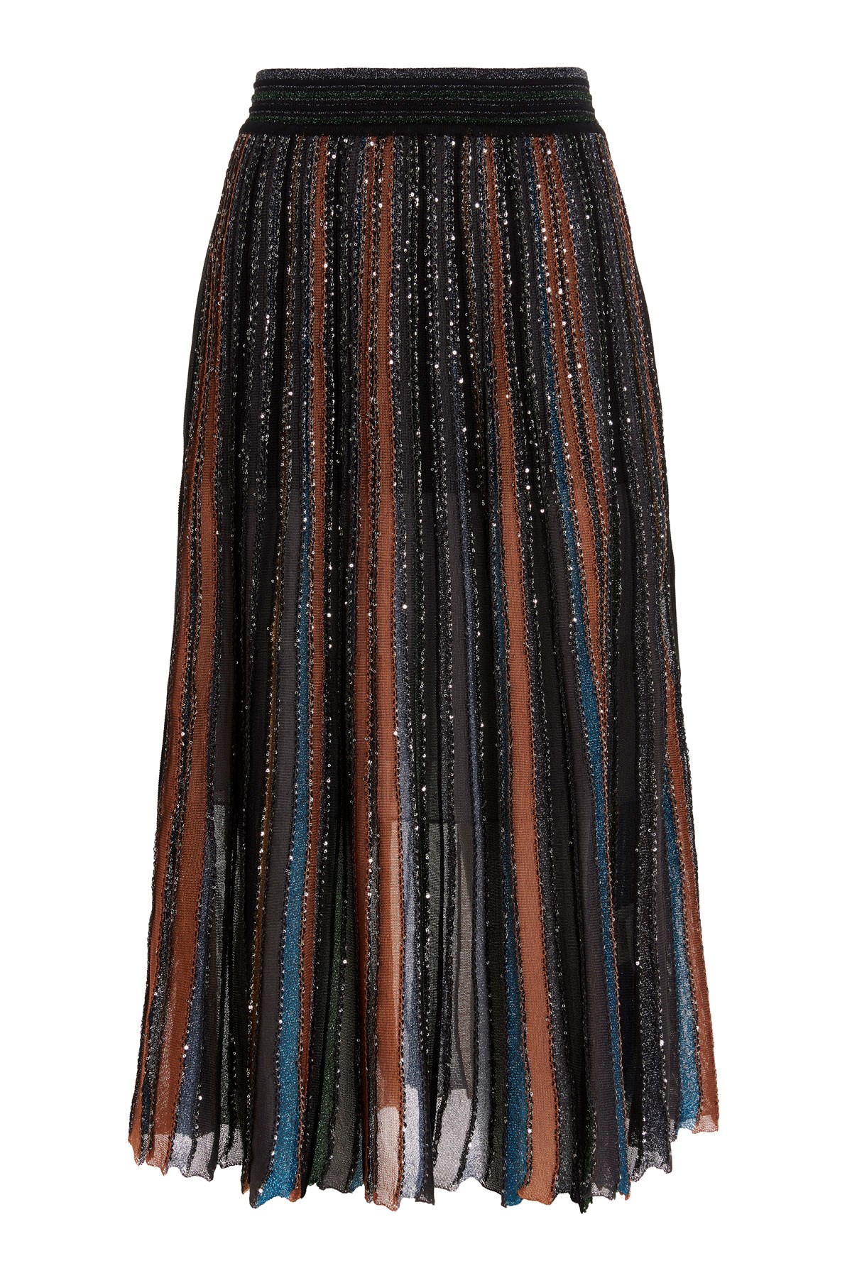 MISSONI Sequin Pleated Skirt