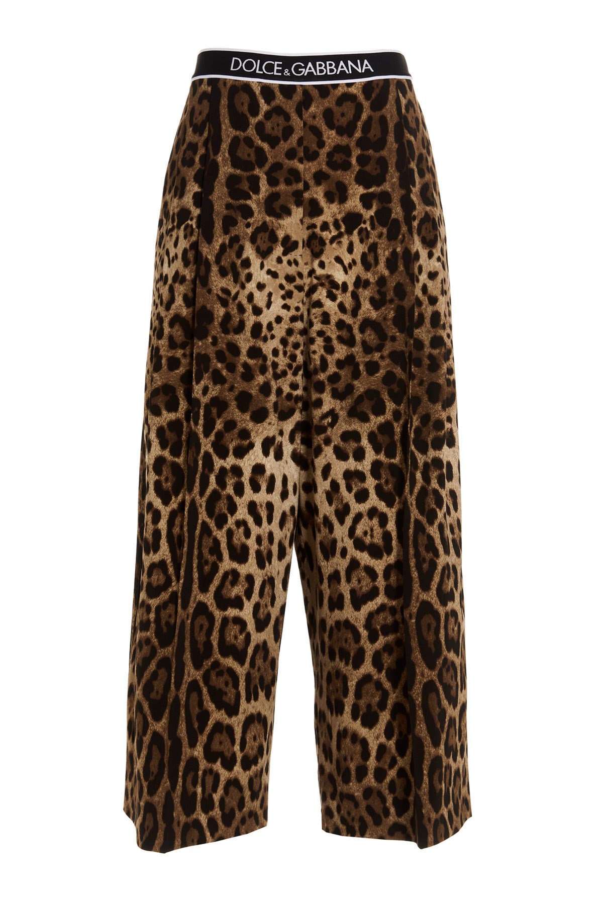 DOLCE & GABBANA Leopard Print Skirt