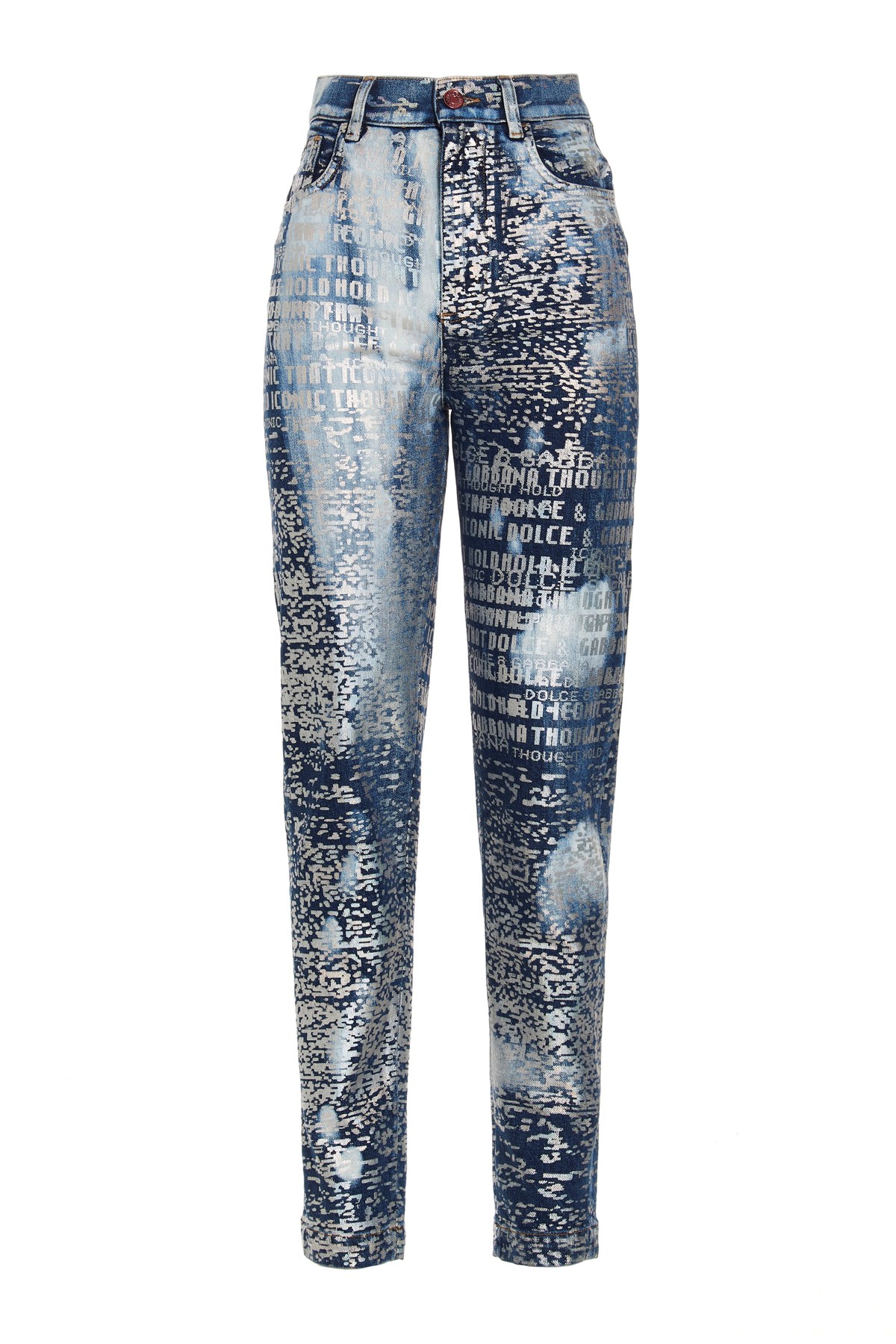 DOLCE & GABBANA All Over Print Jeans