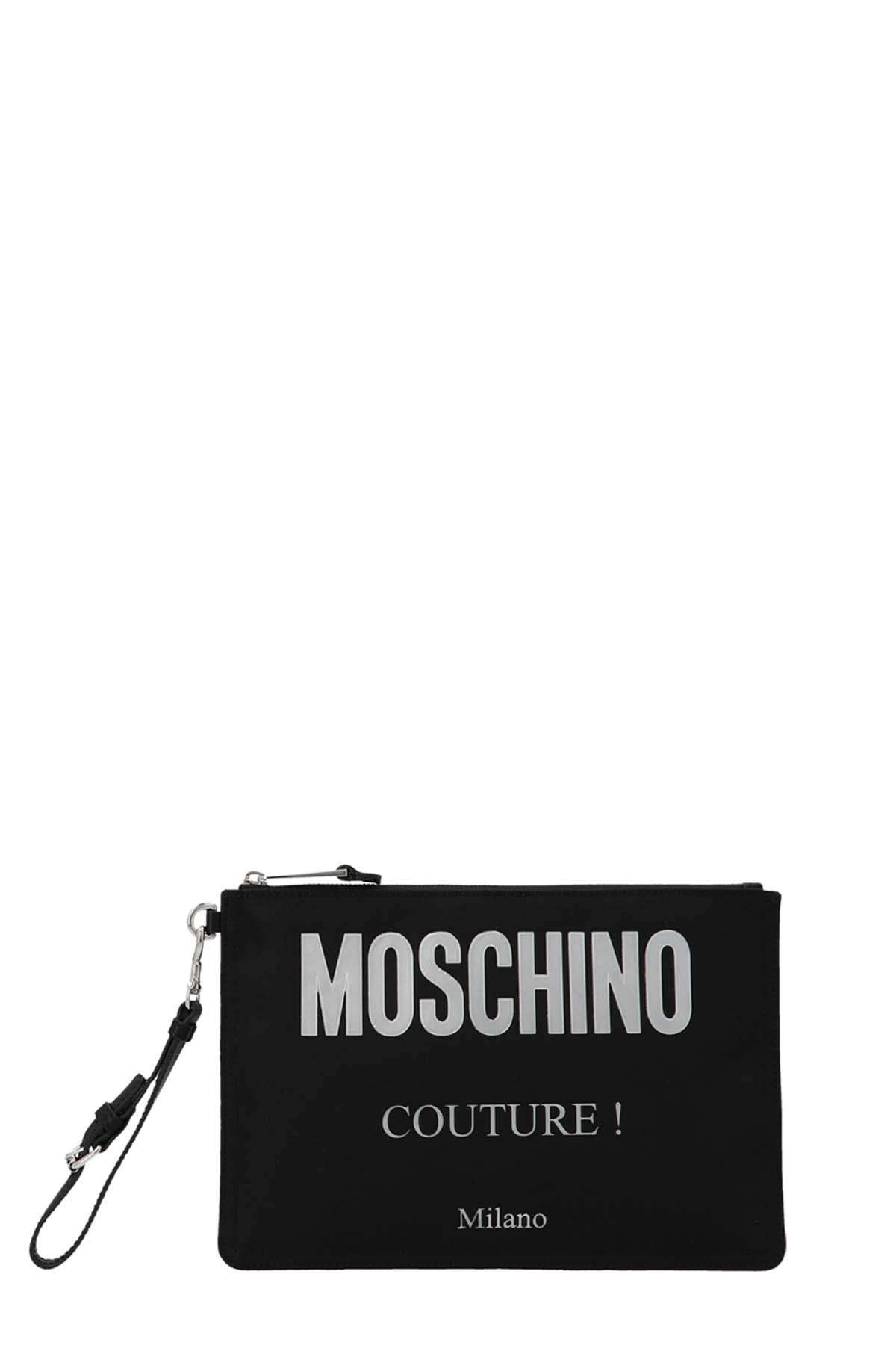 MOSCHINO Clutch Mit Logo
