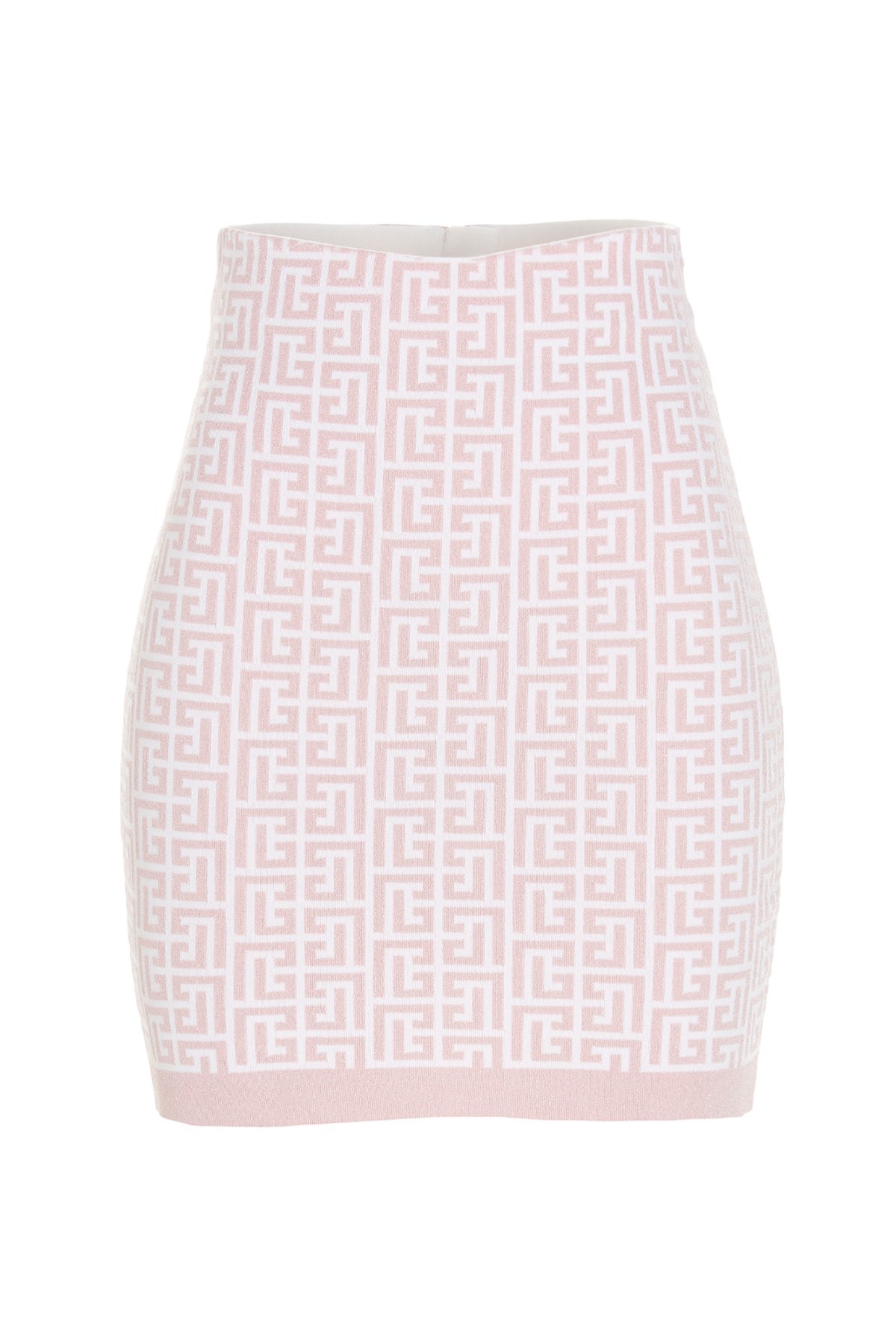 BALMAIN Miniskirt With Fret Pattern