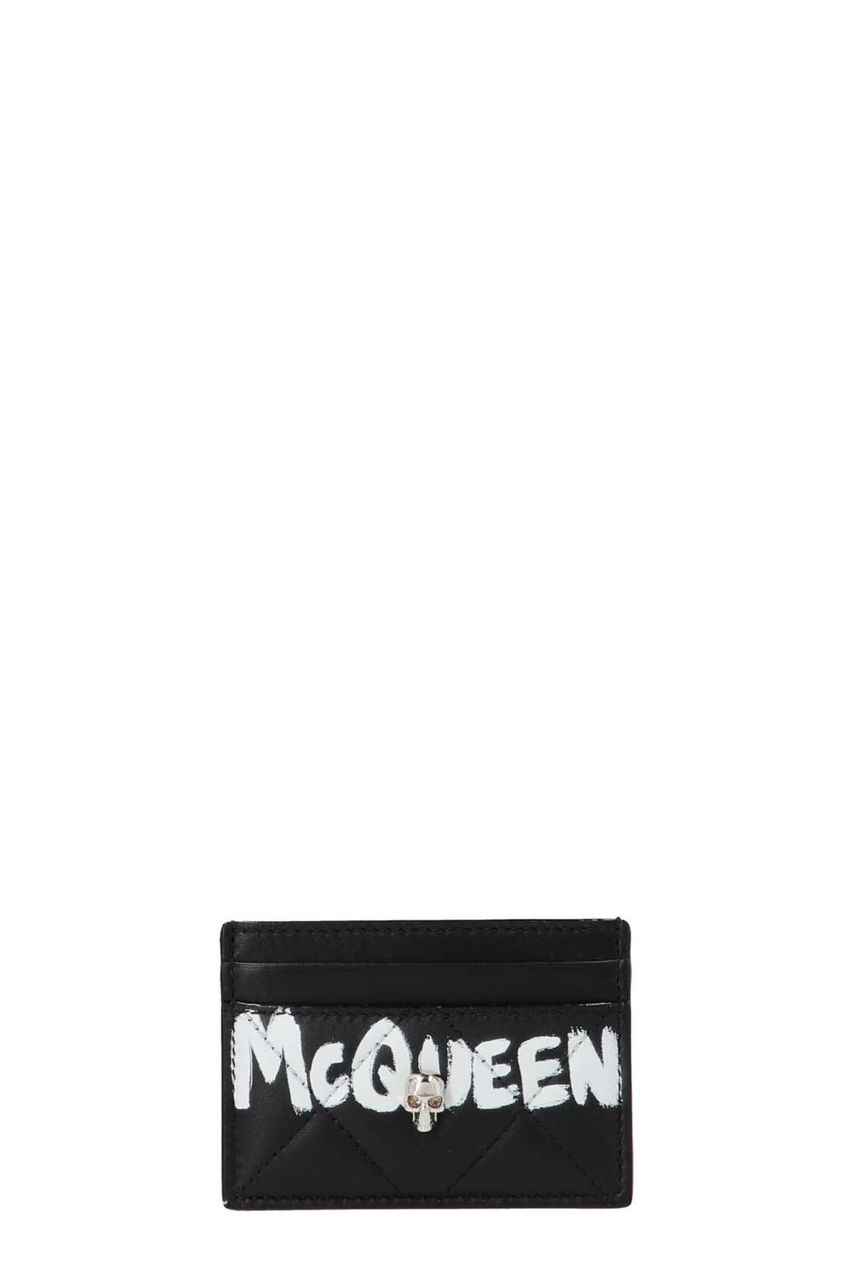 ALEXANDER MCQUEEN Quilted Leather Card-Holder