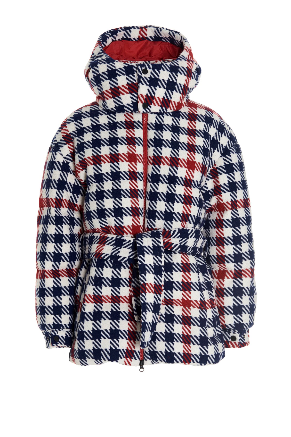 PERFECT MOMENT 'Star Gingham Polywool’ Down Jacket