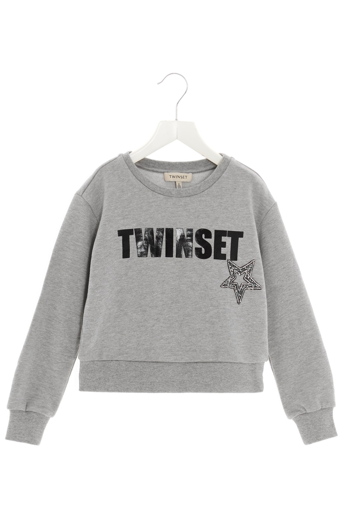 TWIN SET Logo Print Sweatshirt