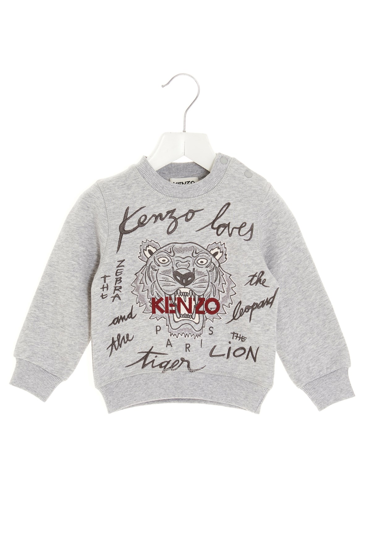 KENZO KIDS Logo Embroidery Sweatshirt