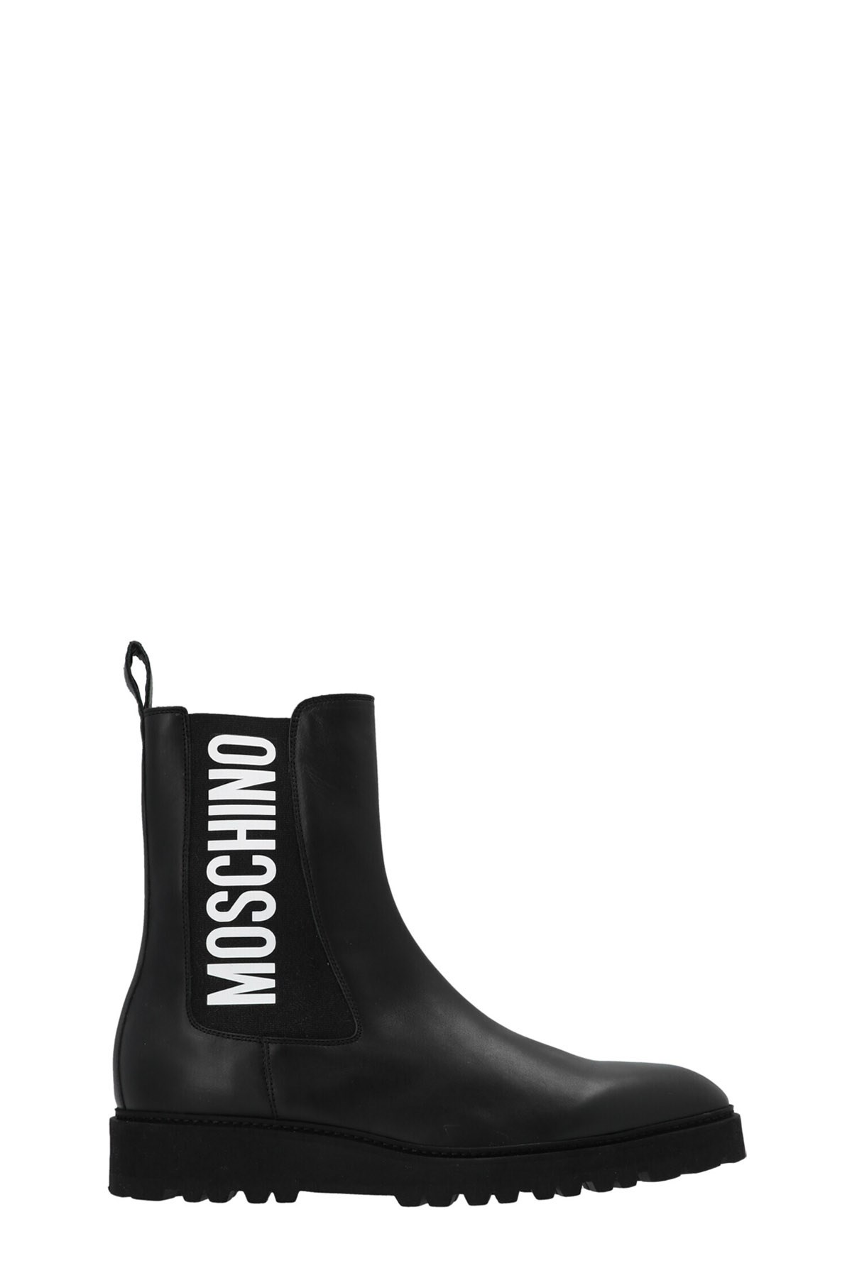 MOSCHINO 'Label’ Snkle Boots