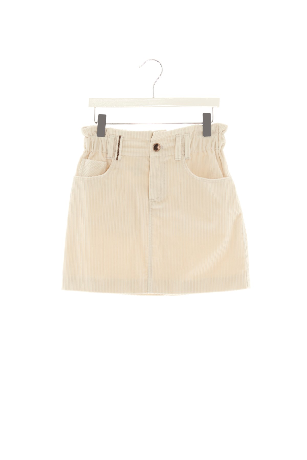 BRUNELLO CUCINELLI 'Paper Waist’ Miniskirt