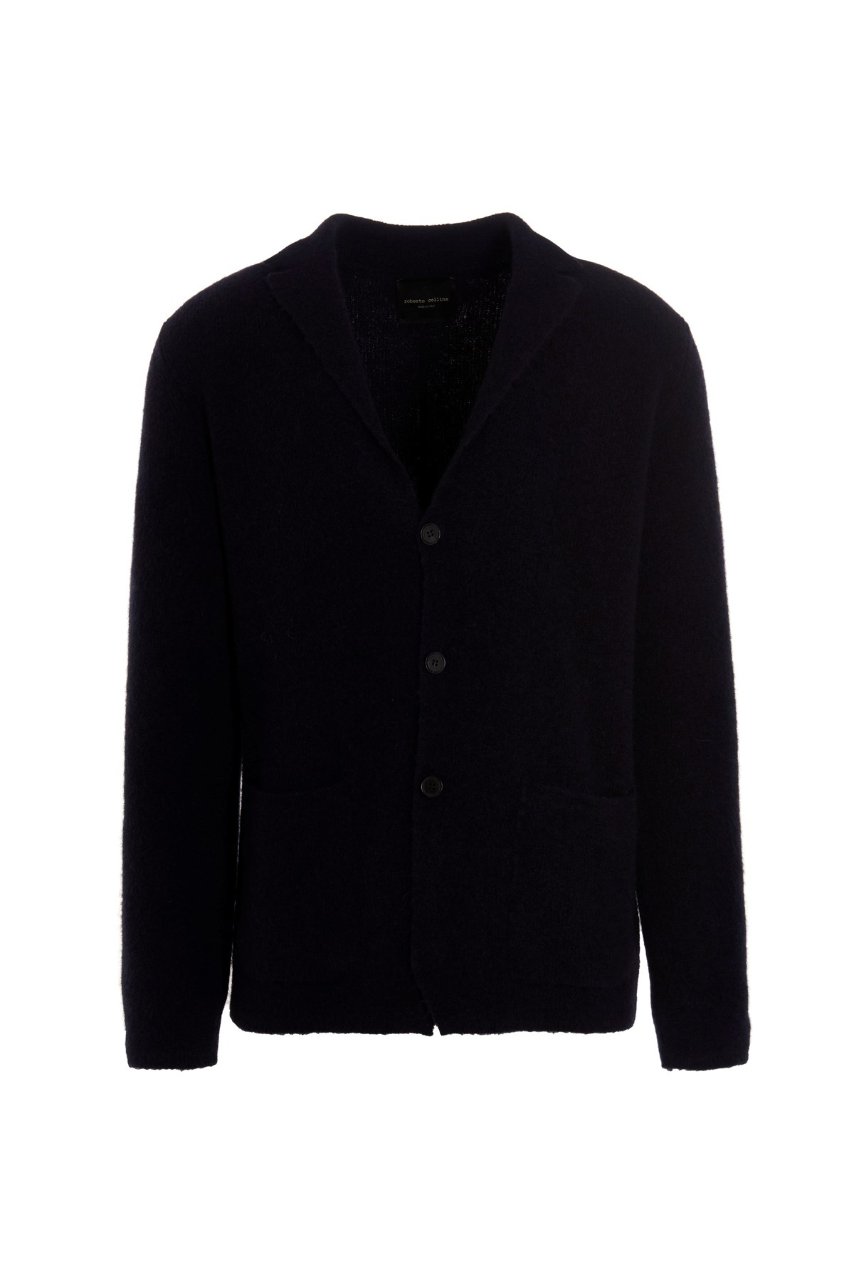 ROBERTO COLLINA Single-Breasted Knit Blazer Jacket