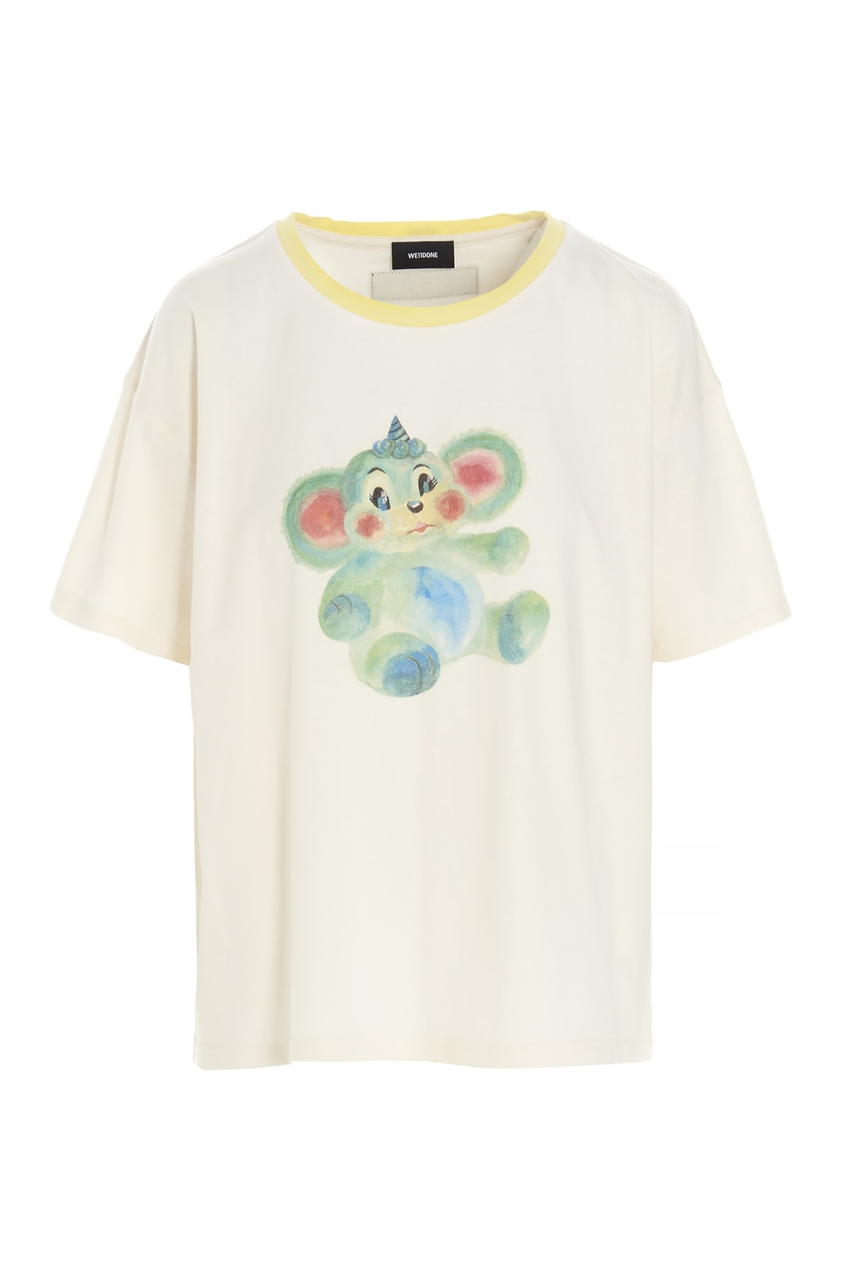 WE11DONE 'Yellow Monster’ T-Shirt