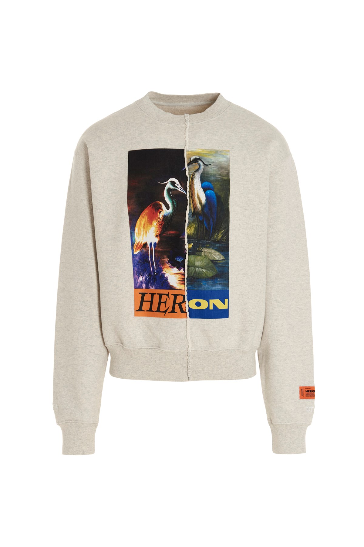 HERON PRESTON 'Split Herons' Sweatshirt