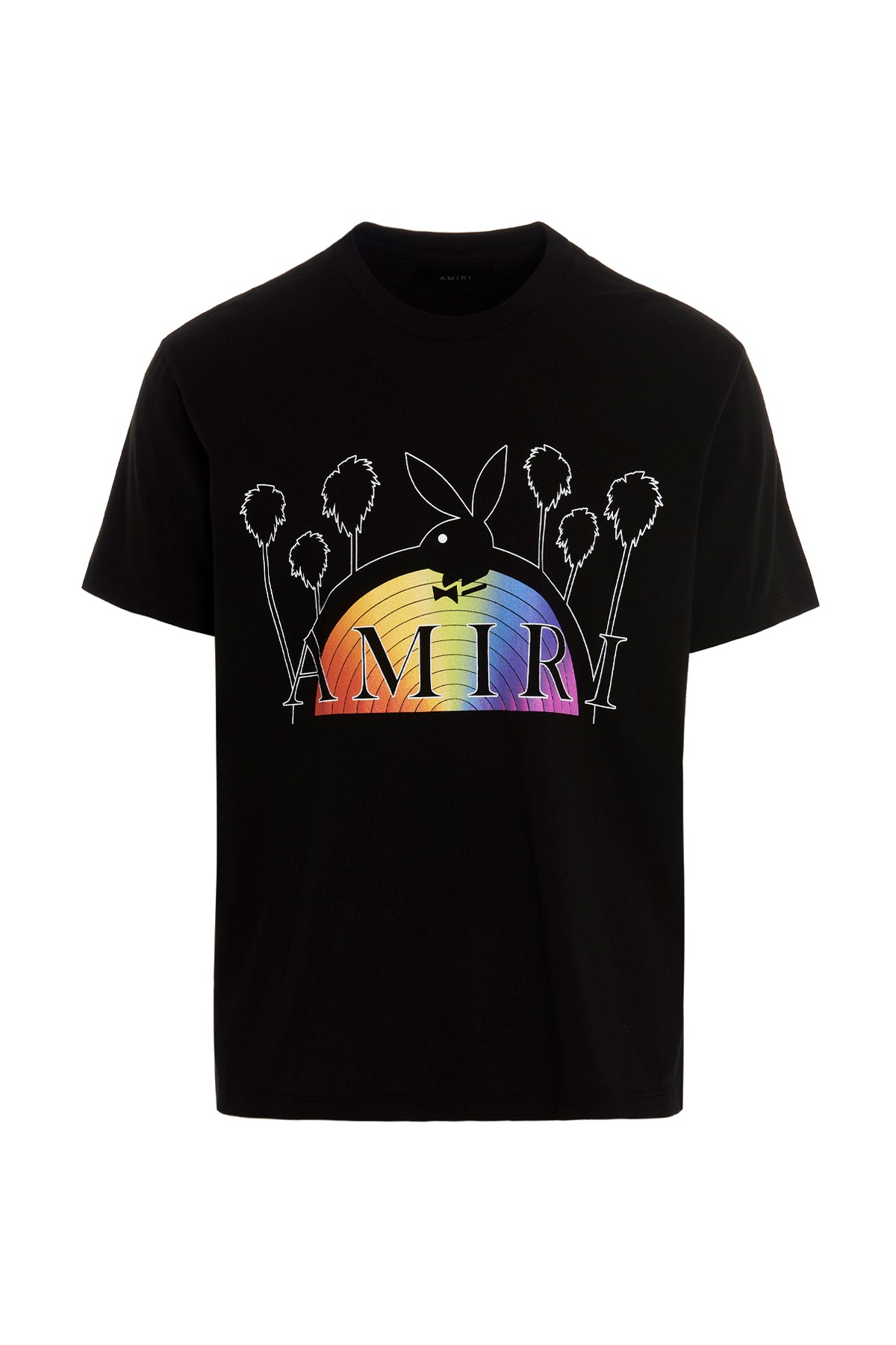 AMIRI T-Shirt 'Playboy Rainbow' Aus Einer Kollaboration Mit Playboy