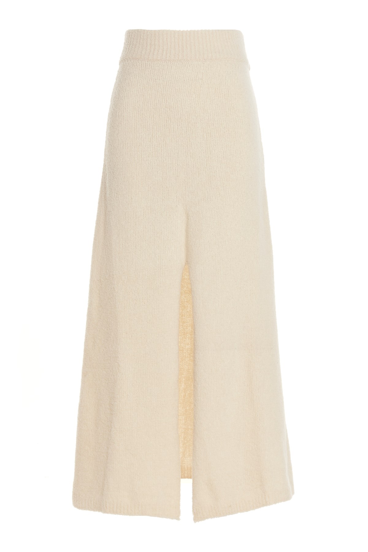 CANESSA Knitted Skirt With A Slit