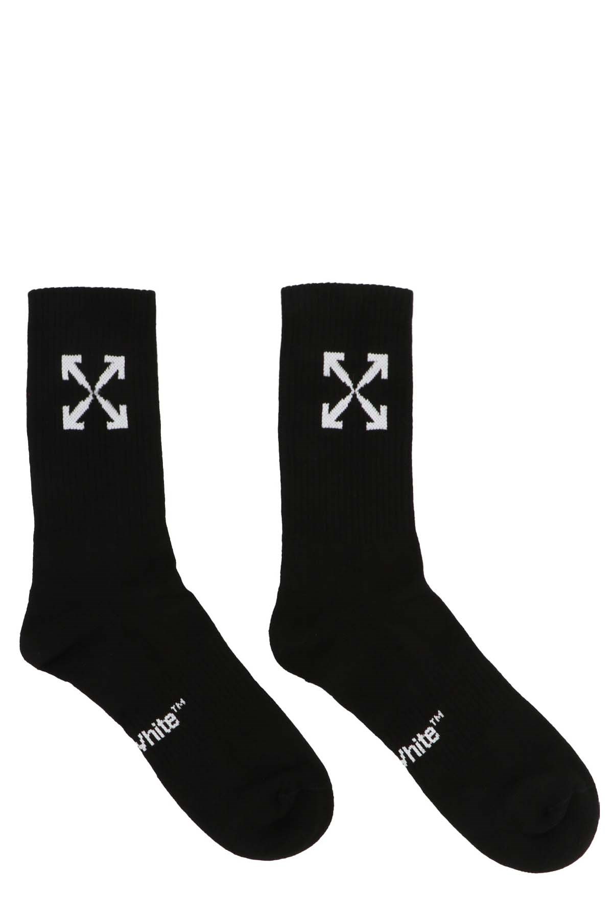 OFF-WHITE Socken Aus Baumwolle Mit Logo