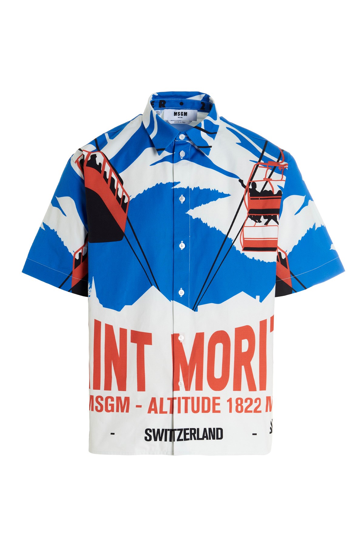 MSGM 'Postcard Saint Moritz’ Shirt