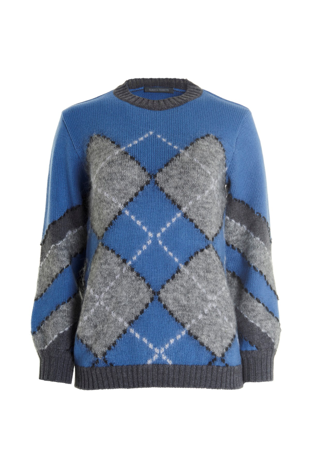 ALBERTA FERRETTI Diamond Patterned Sweater