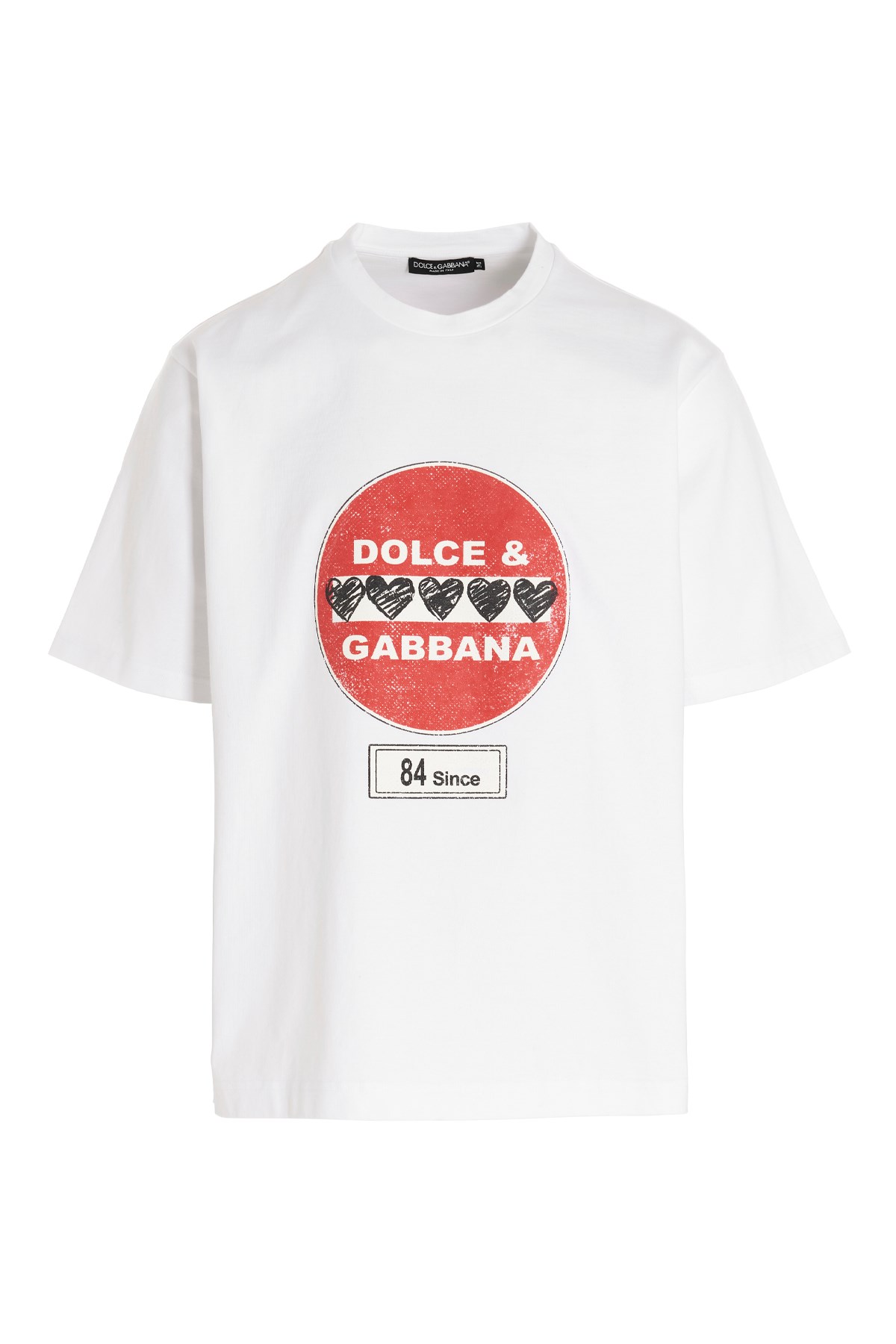DOLCE & GABBANA 'Cartelli Stradali’ Print T-Shirt