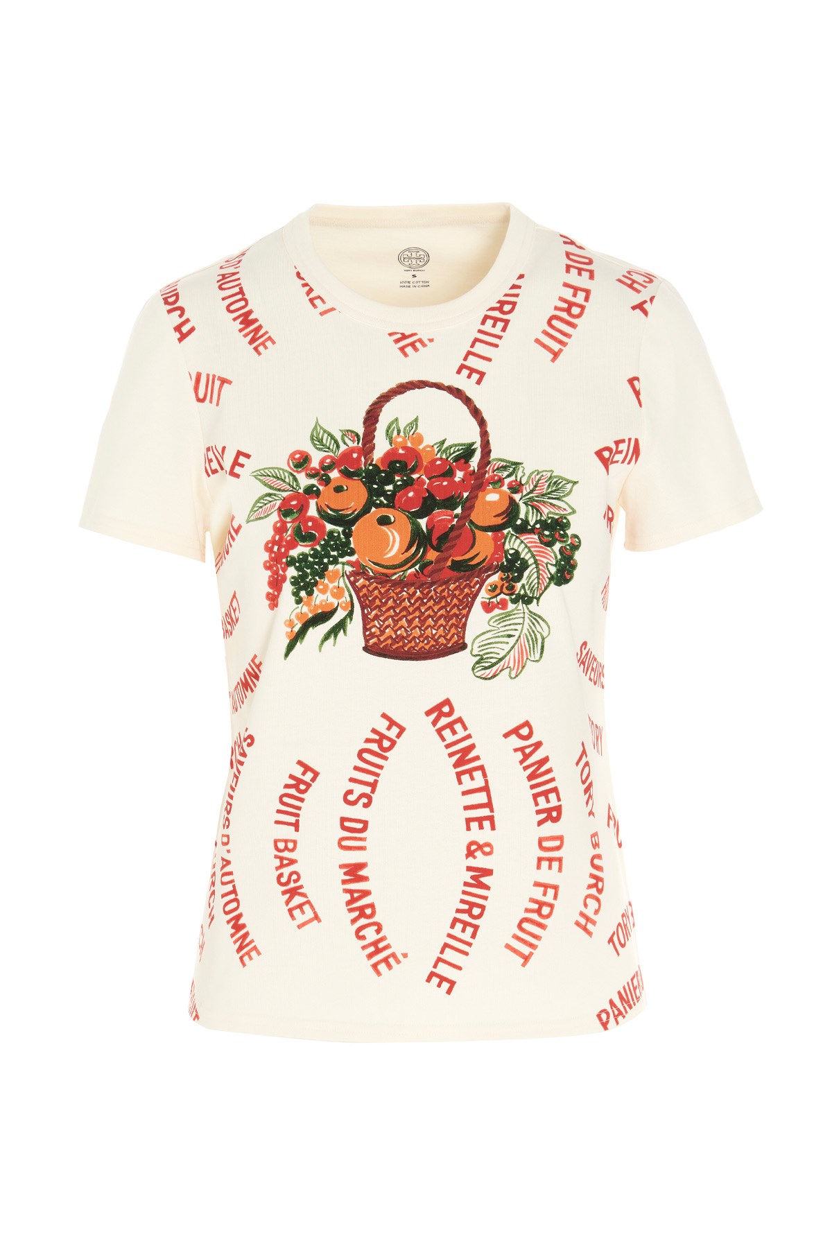 TORY BURCH 'Fruit Basket' T-Shirt