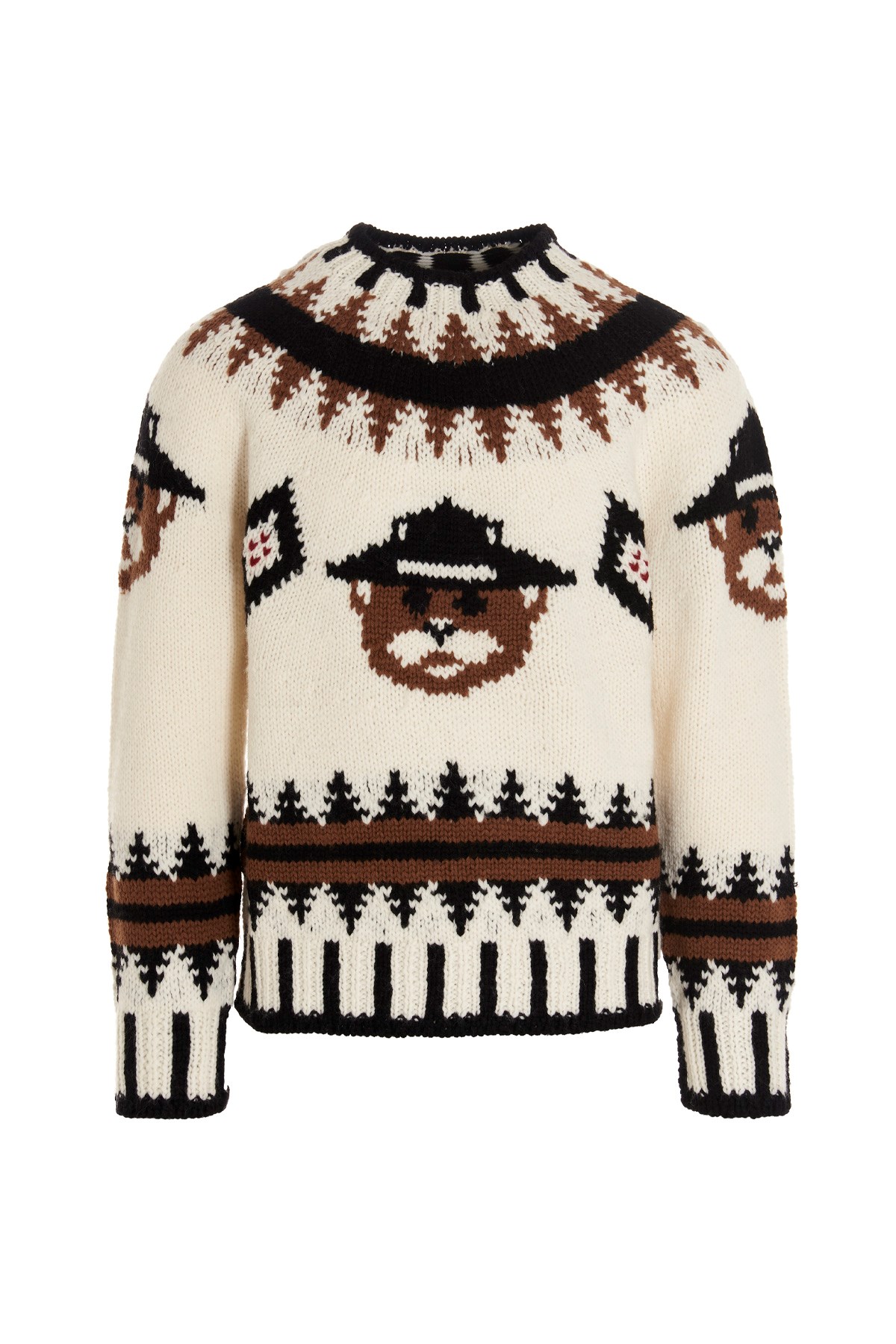 DSQUARED2 'Castoro’ Intarsia Sweater