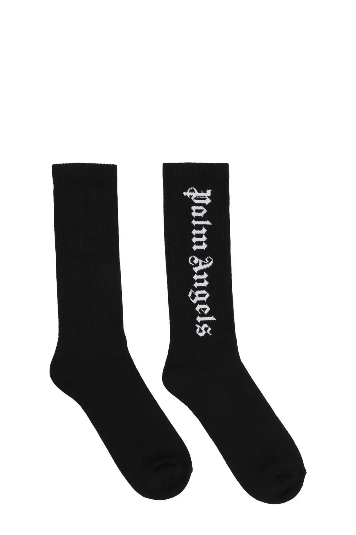 PALM ANGELS 'Vertical Logo’ Socks