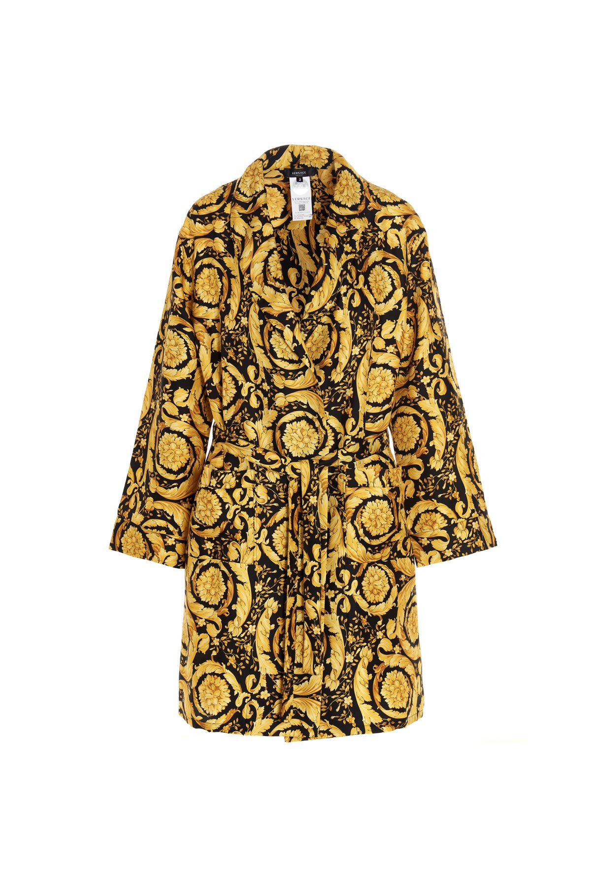 VERSACE 'Barocco’ Silk Dressing Gown