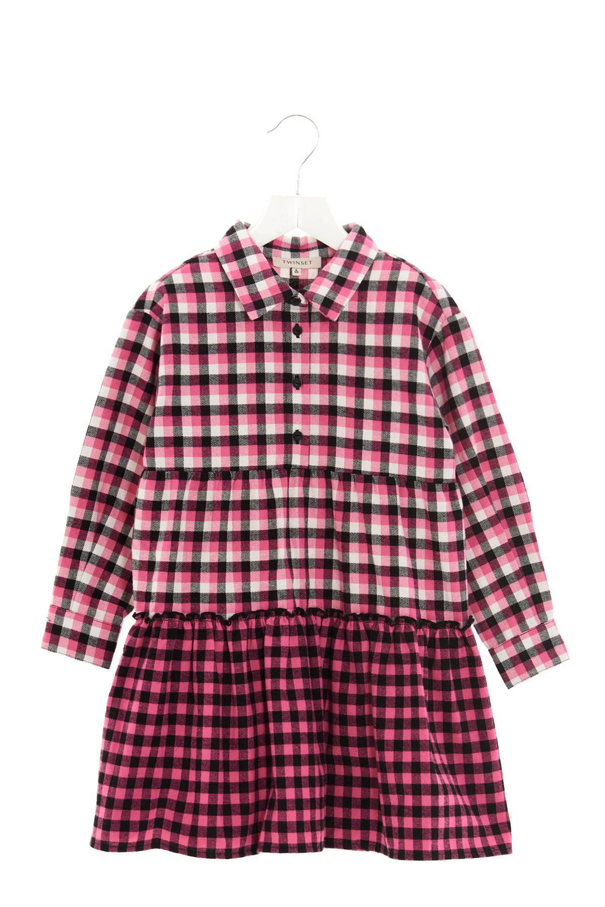 TWIN SET All-Over Check Dress
