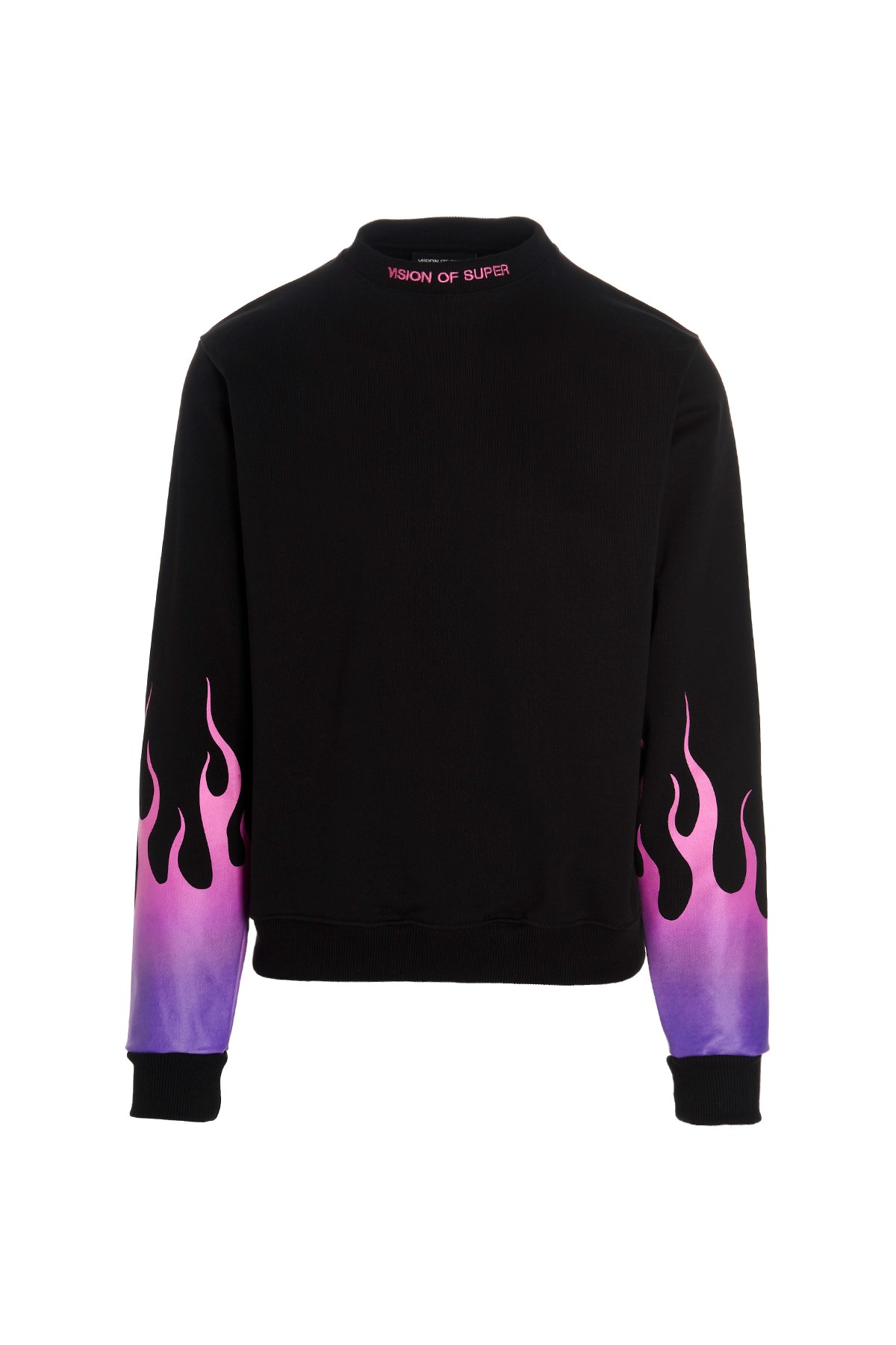 VISION OF SUPER Flame Print Sweatshirt