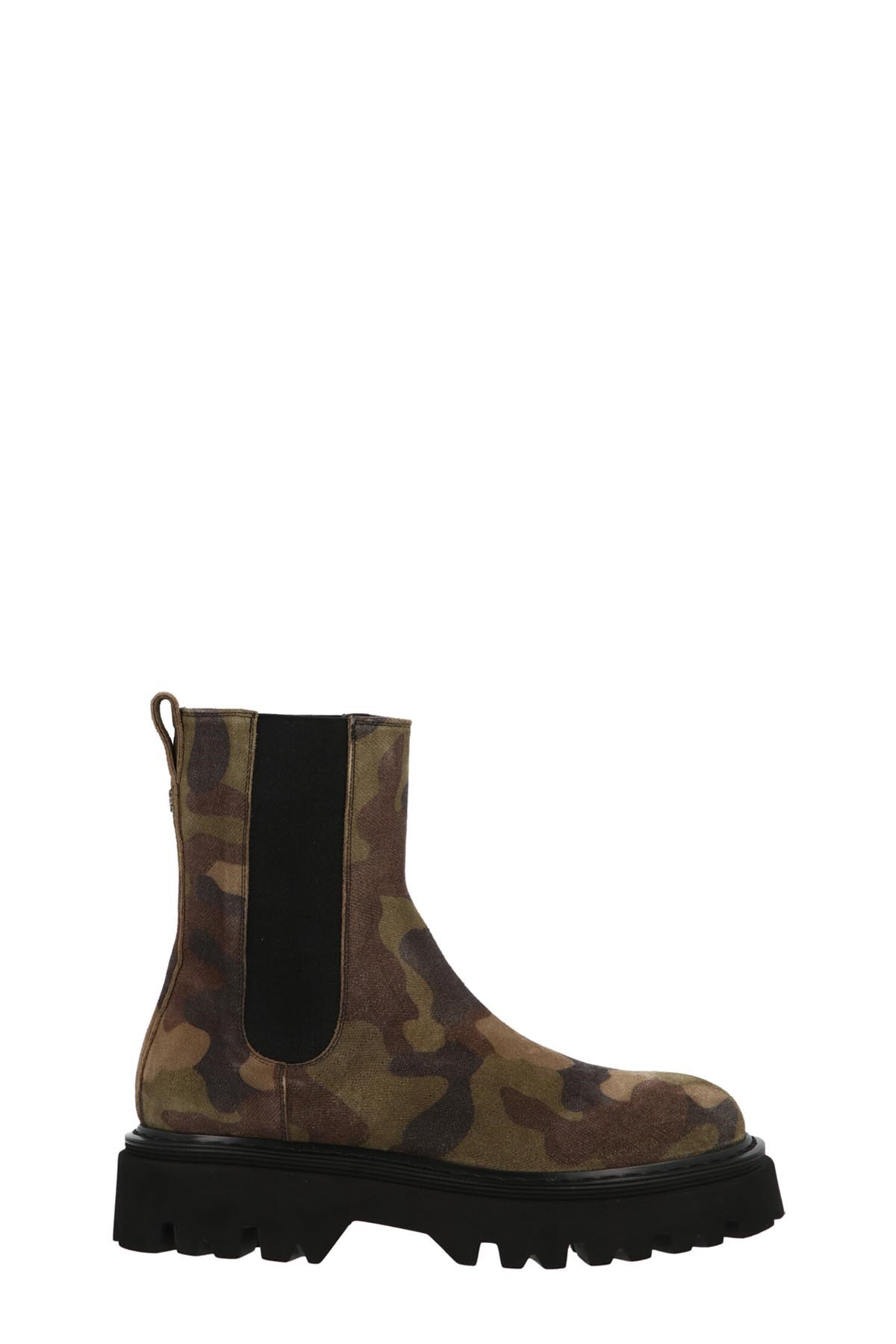 CASADEI Camouflage-Beatle-Schuhe