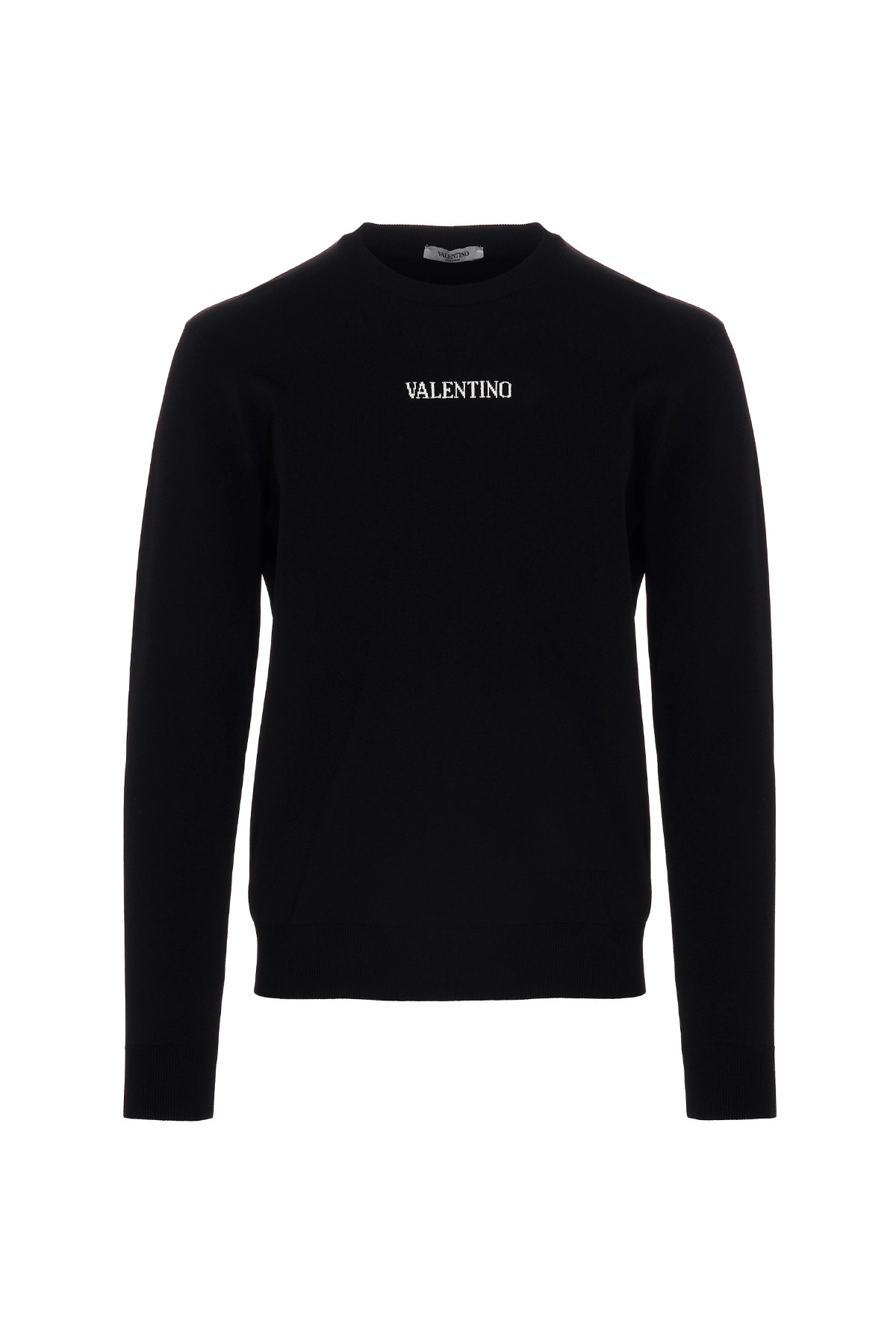 VALENTINO Pullover Mit Intarsien-Logo