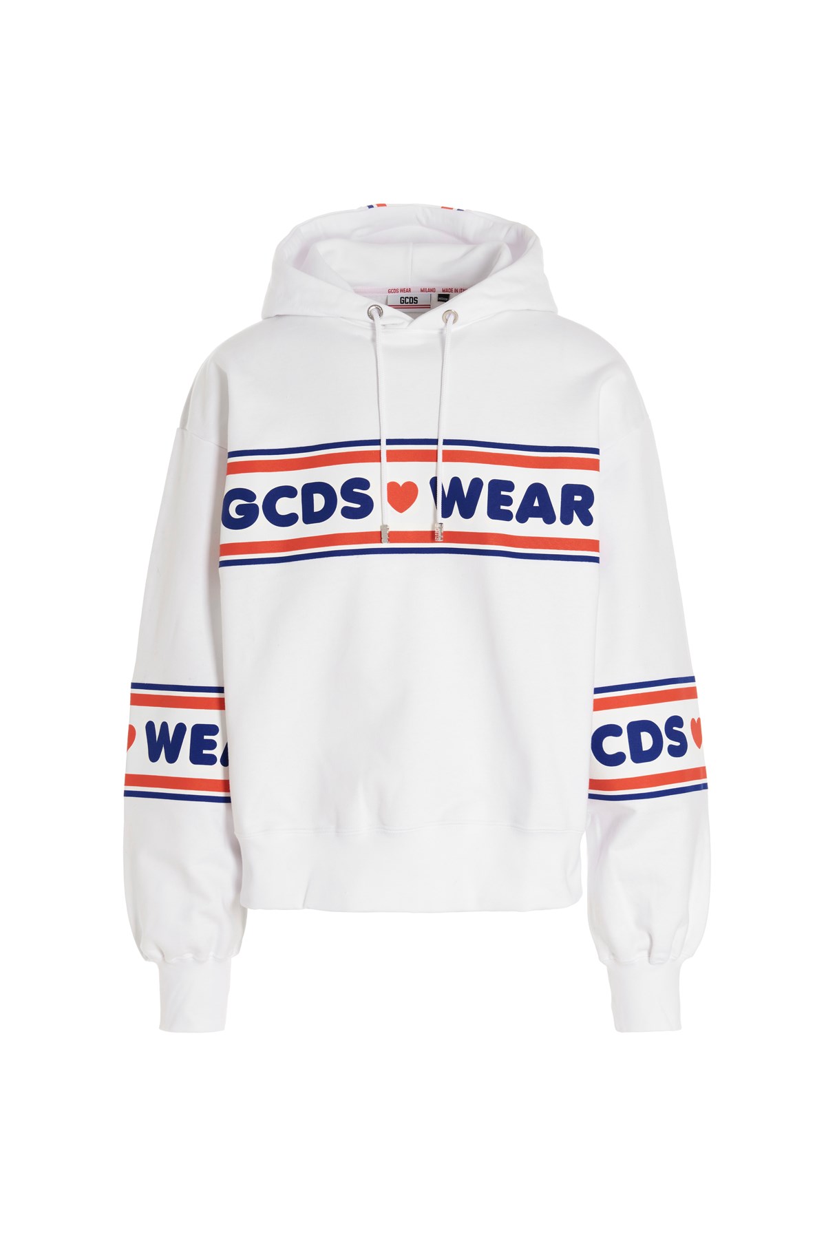 GCDS Logo Tape Hoodie
