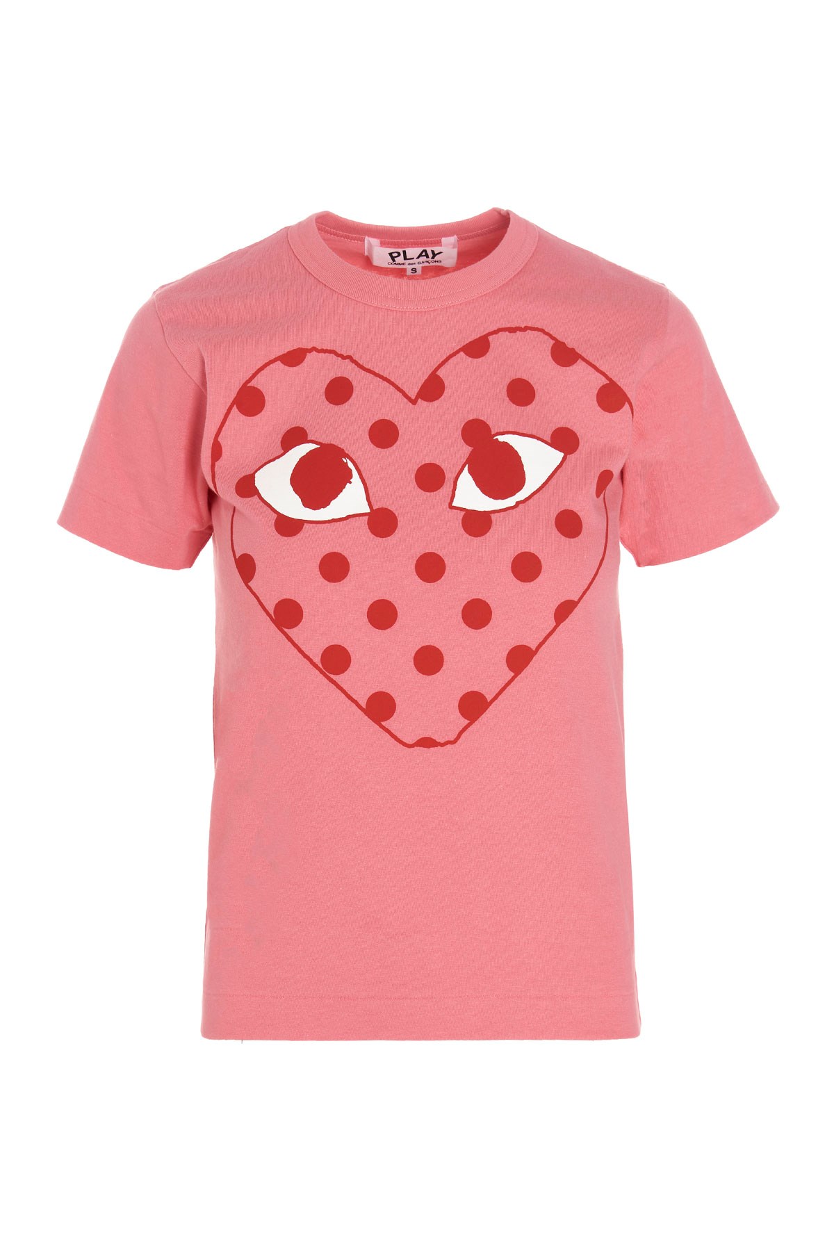 COMME DES GARÇONS PLAY T-Shirt 'Polka Dot Heart'