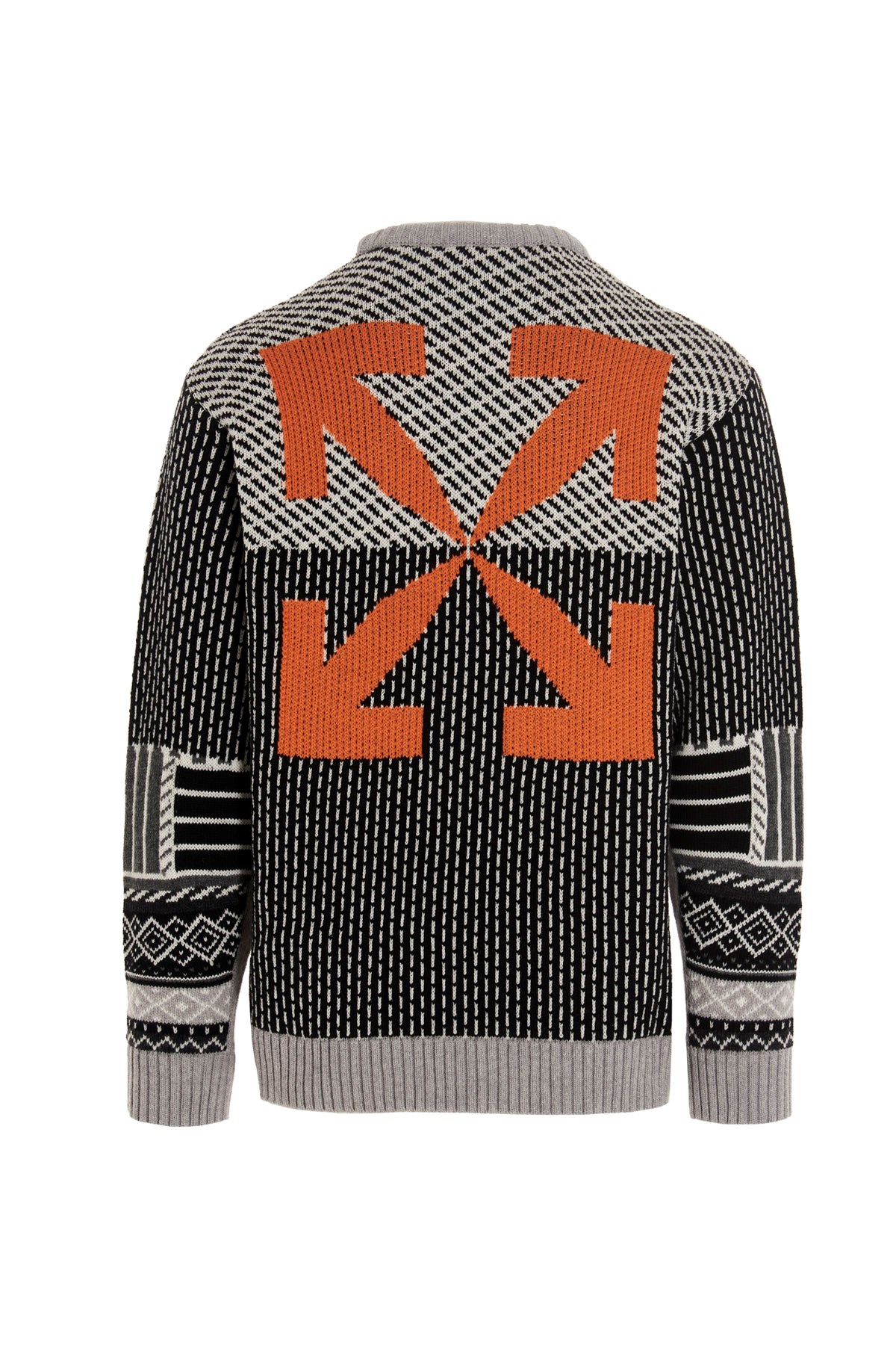 OFF-WHITE 'Persian Logo’ Jacquard Sweater