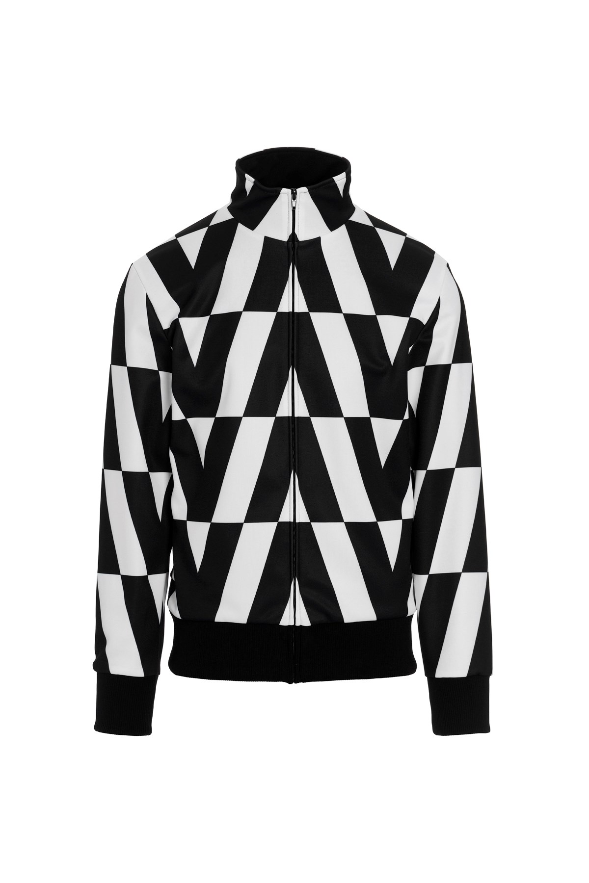 VALENTINO Sportliches Sweatshirt Mit 'V Optical'-Print