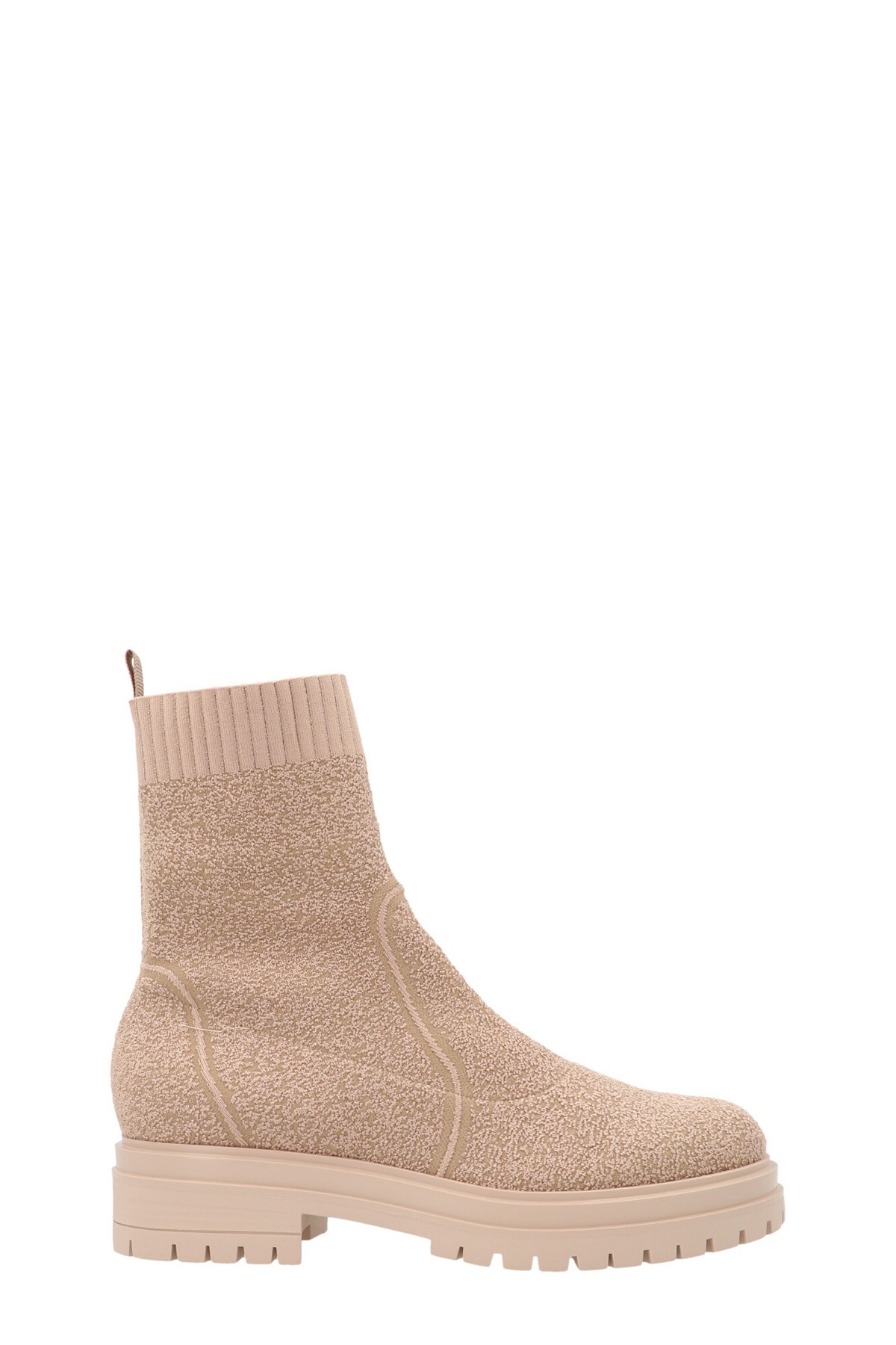 GIANVITO ROSSI 'Knit Bouclé’ Ankle Boots